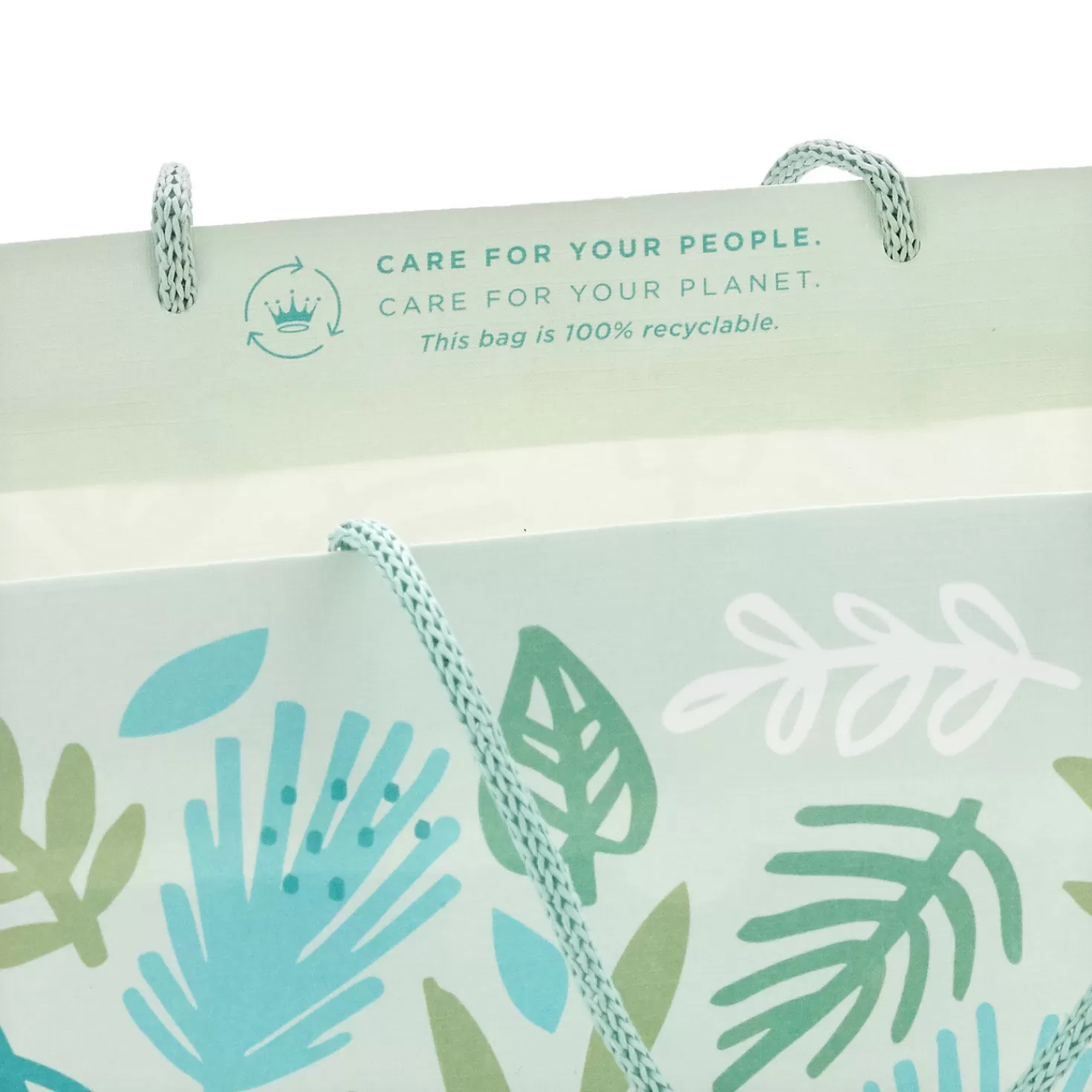 Baby>Hallmark 10.4" It's A Boy On Green New Baby Large Square Gift Bag