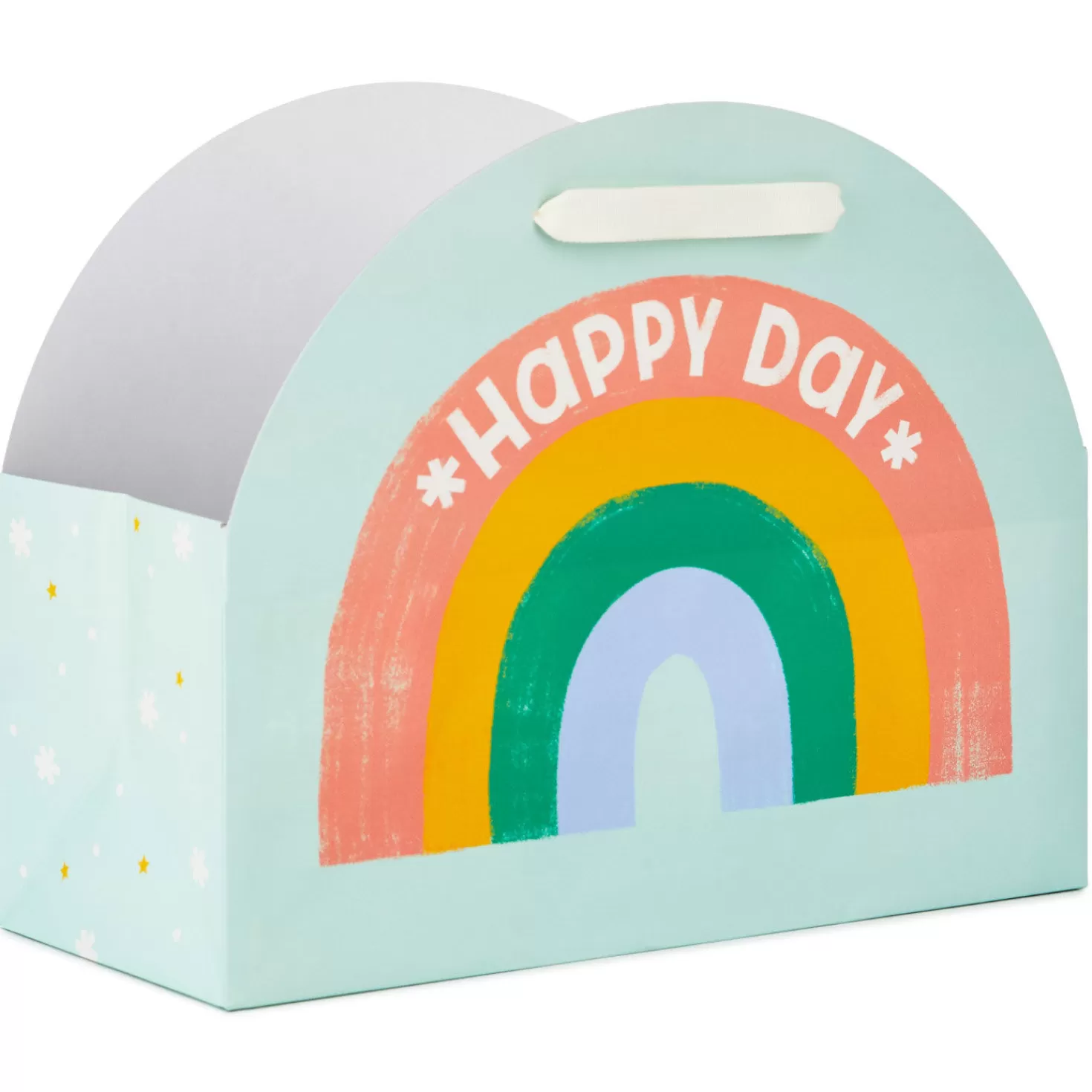 Clearance 10" Little World Changers™ Happy Day Die-Cut Rainbow Large Gift Bag Encouragement