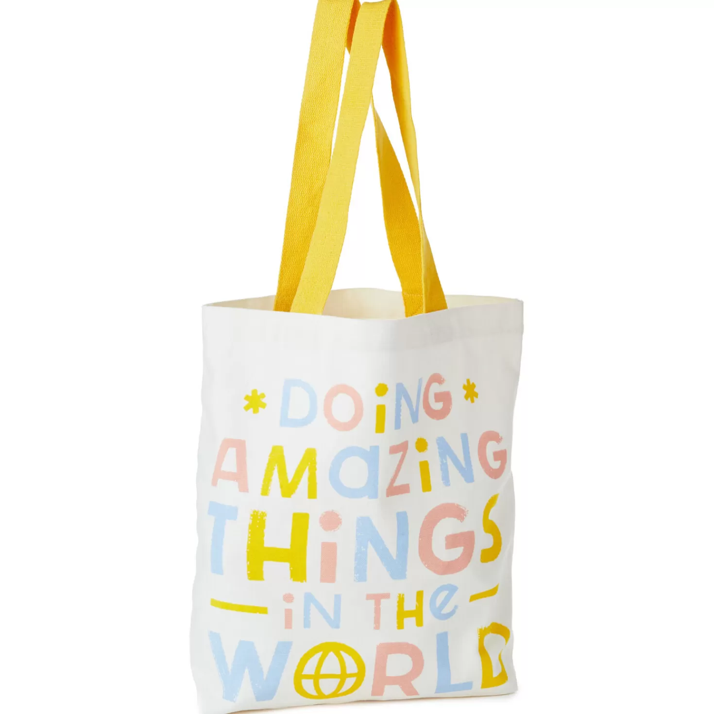 Flash Sale 13.7" Little World Changers™ Amazing Things Large Canvas Gift Bag Graduation