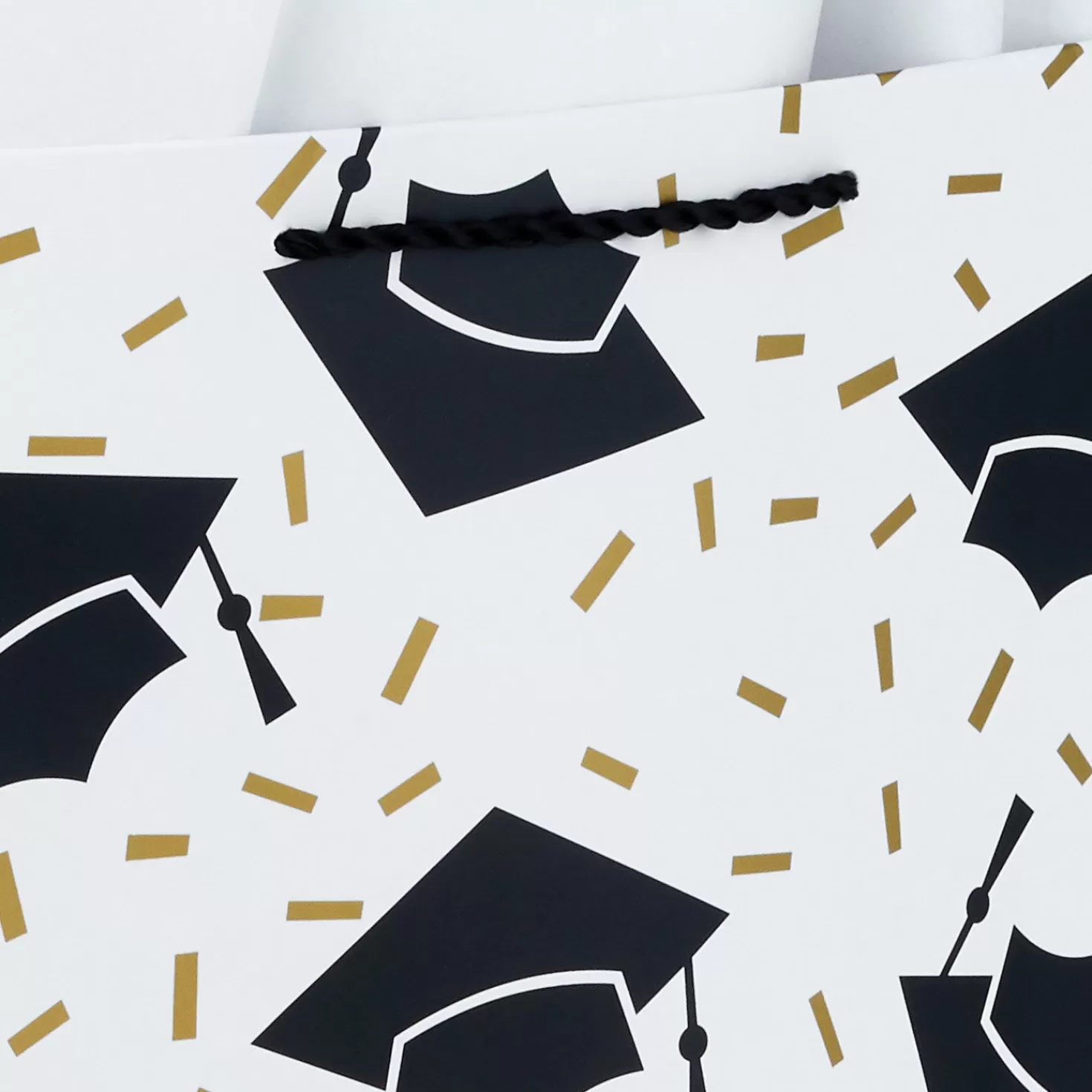 Online 13" Assorted Grad Designs 3-Pack Large Gift Bags With Tissue Paper Graduation