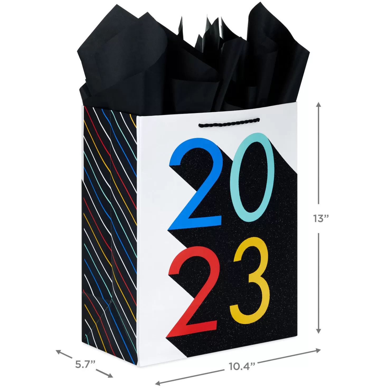 Shop 13" Colorful 2023 Large Graduation Gift Bag With Tissue Paper Graduation