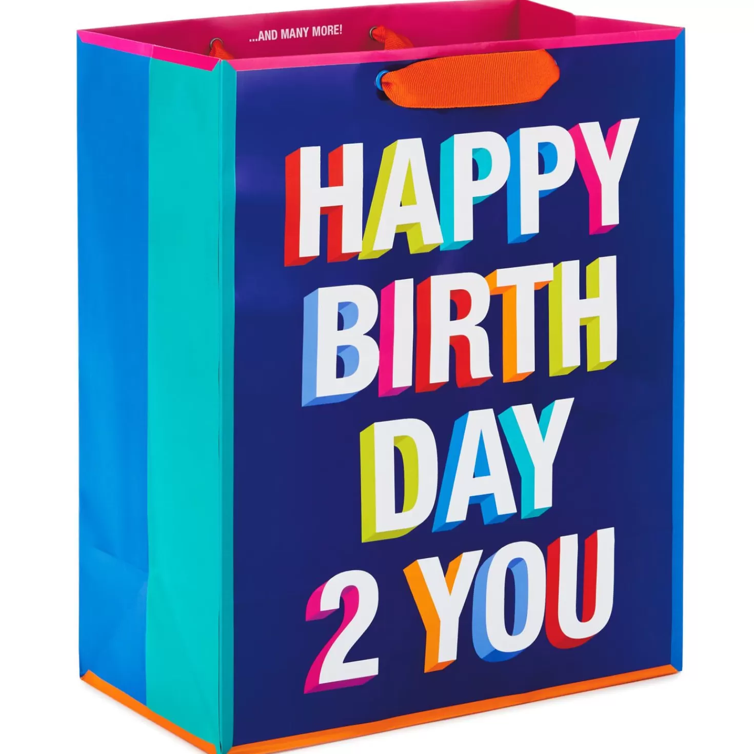 Birthday>Hallmark 13" Happy Birthday 2 You Gift Bag
