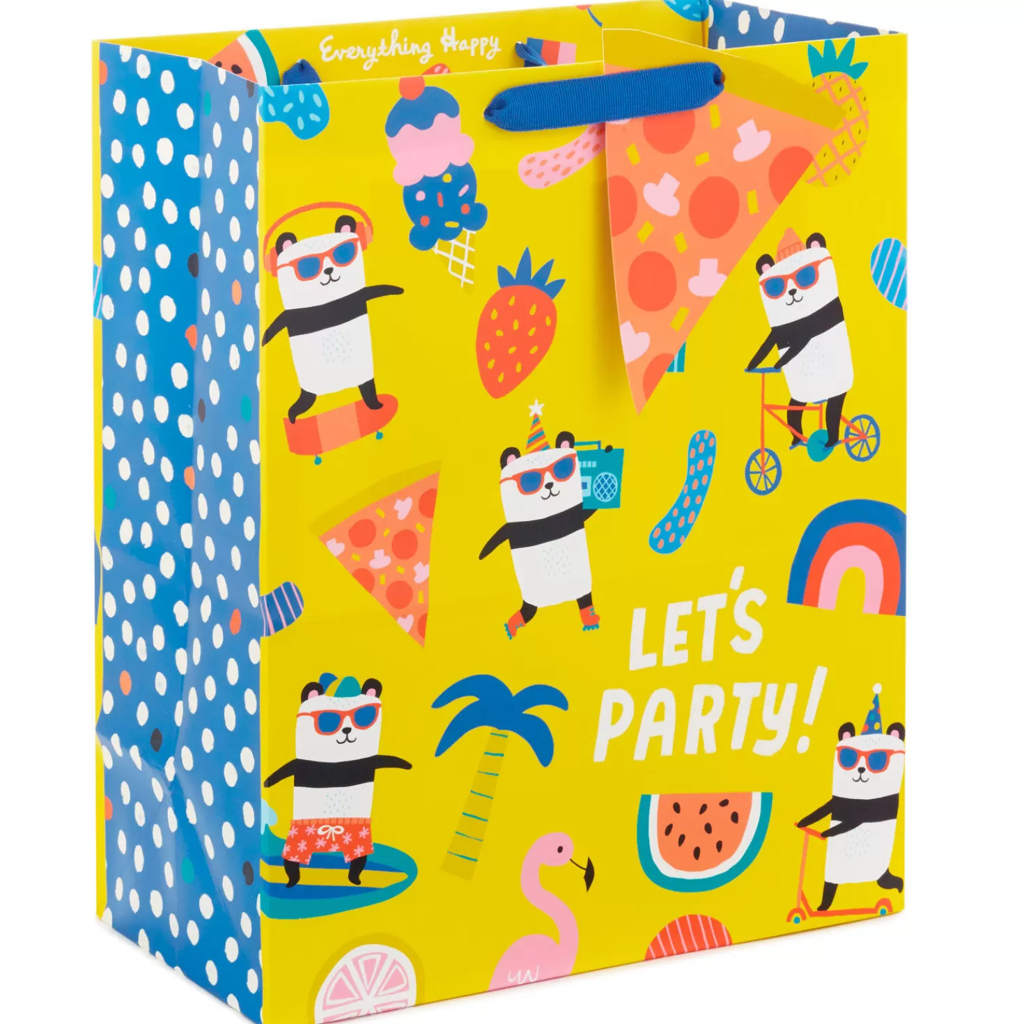 Birthday>Hallmark 13" Party Panda Large Gift Bag