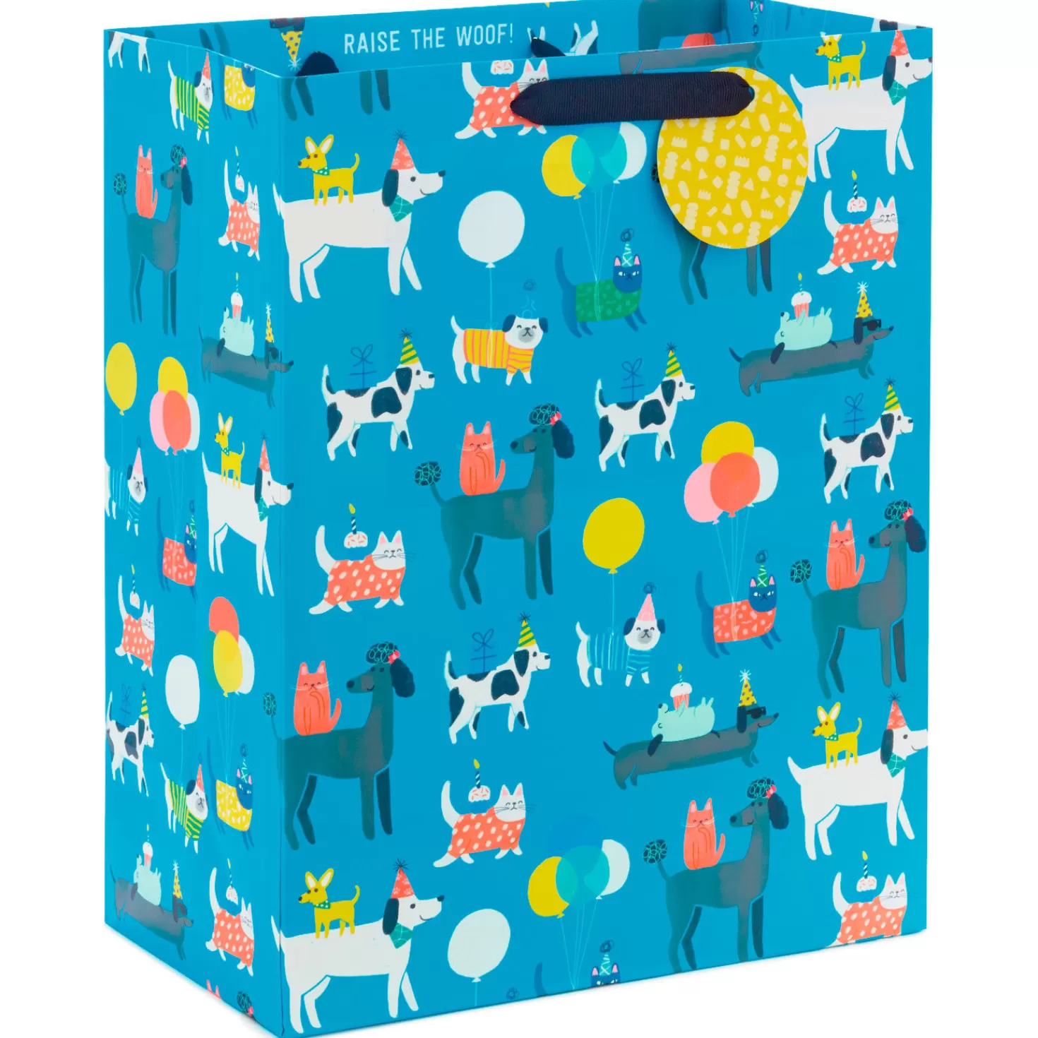 Birthday>Hallmark 13" Party Pets Large Gift Bag