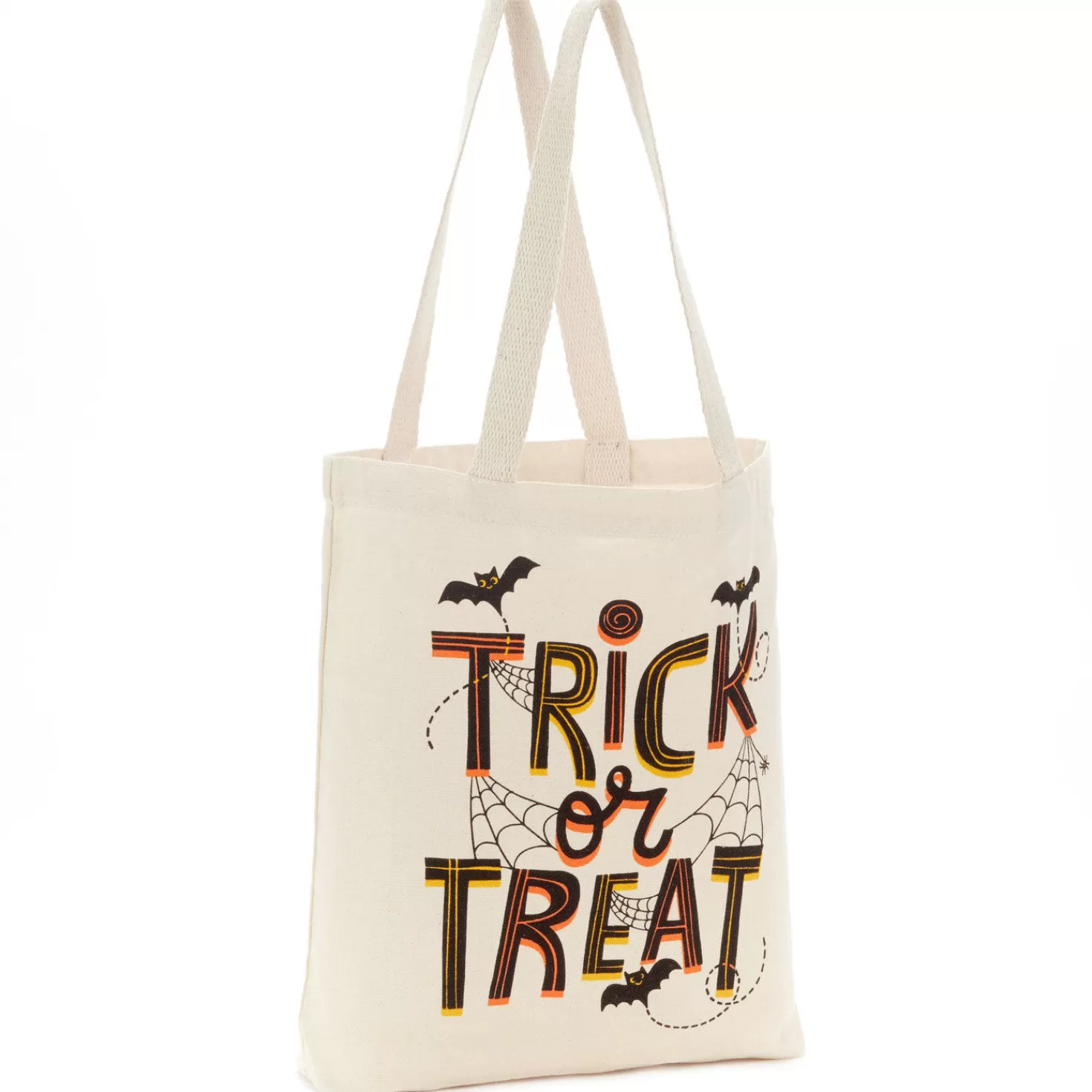 Halloween (10/31)>Hallmark 13" Trick Or Treat Canvas Halloween Tote Bag