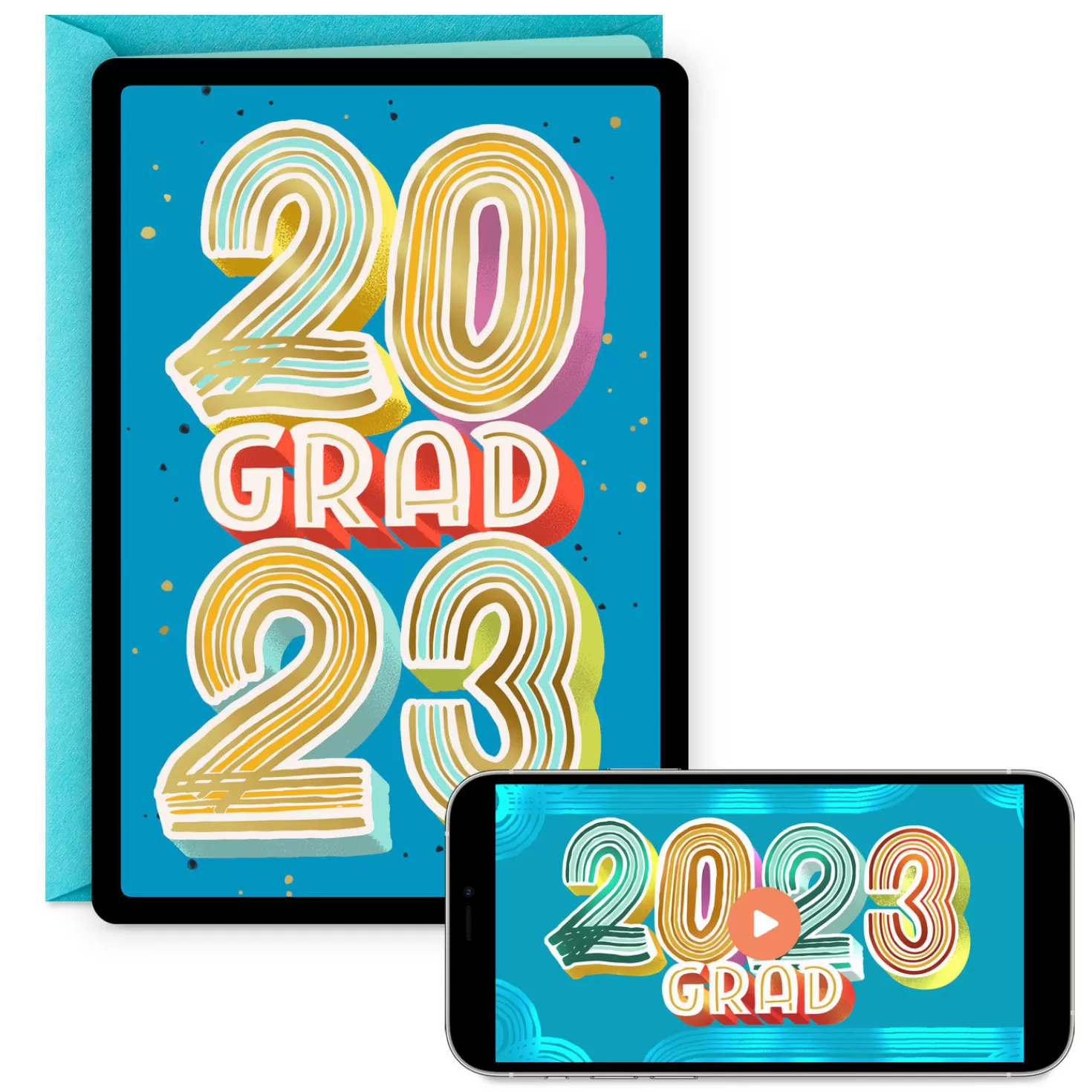 Sale 2023 Grad Video Greeting Graduation Card Graduation