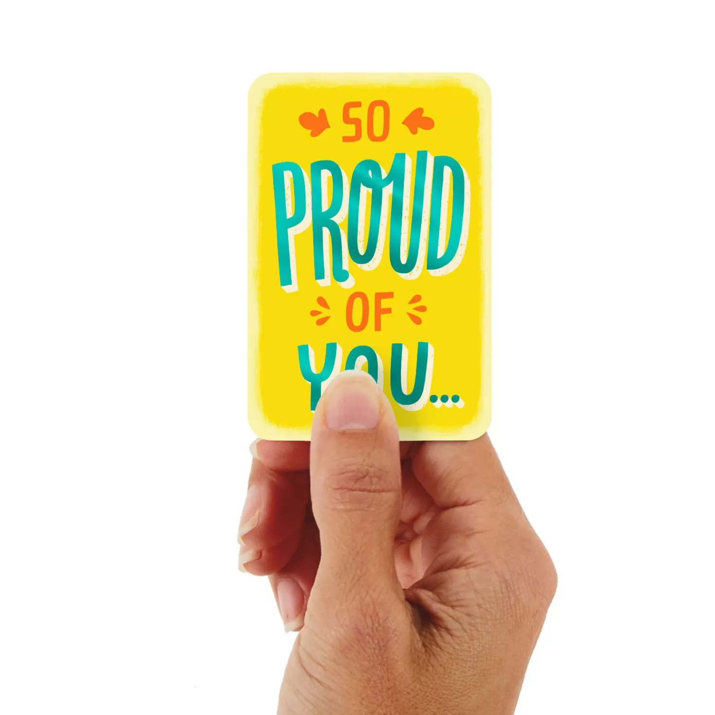Best 3.25" Mini Always Proud Of You Card Encouragement
