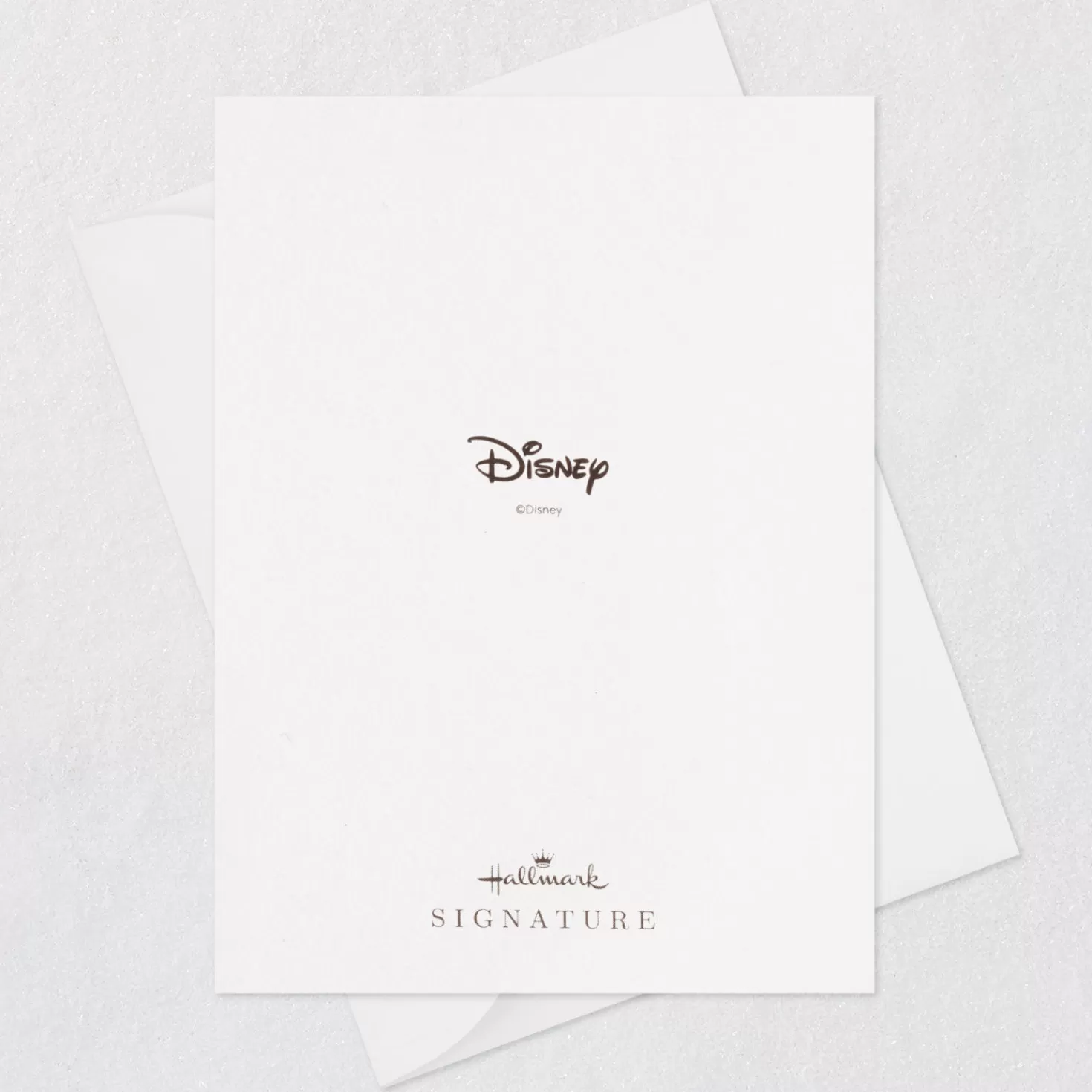Online 3.25" Mini Disney Princess Beauty And The Beast Rose Blank Card Encouragement