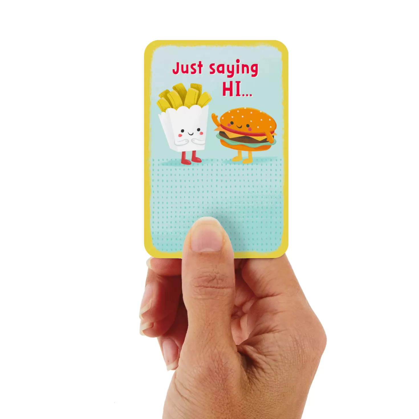 Flash Sale 3.25" Mini Favorite Small Fry Thinking Of You Card Back To School