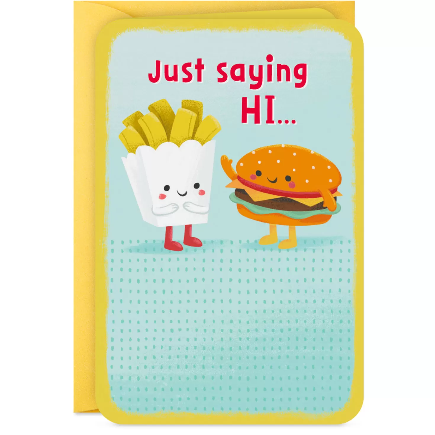Flash Sale 3.25" Mini Favorite Small Fry Thinking Of You Card Back To School