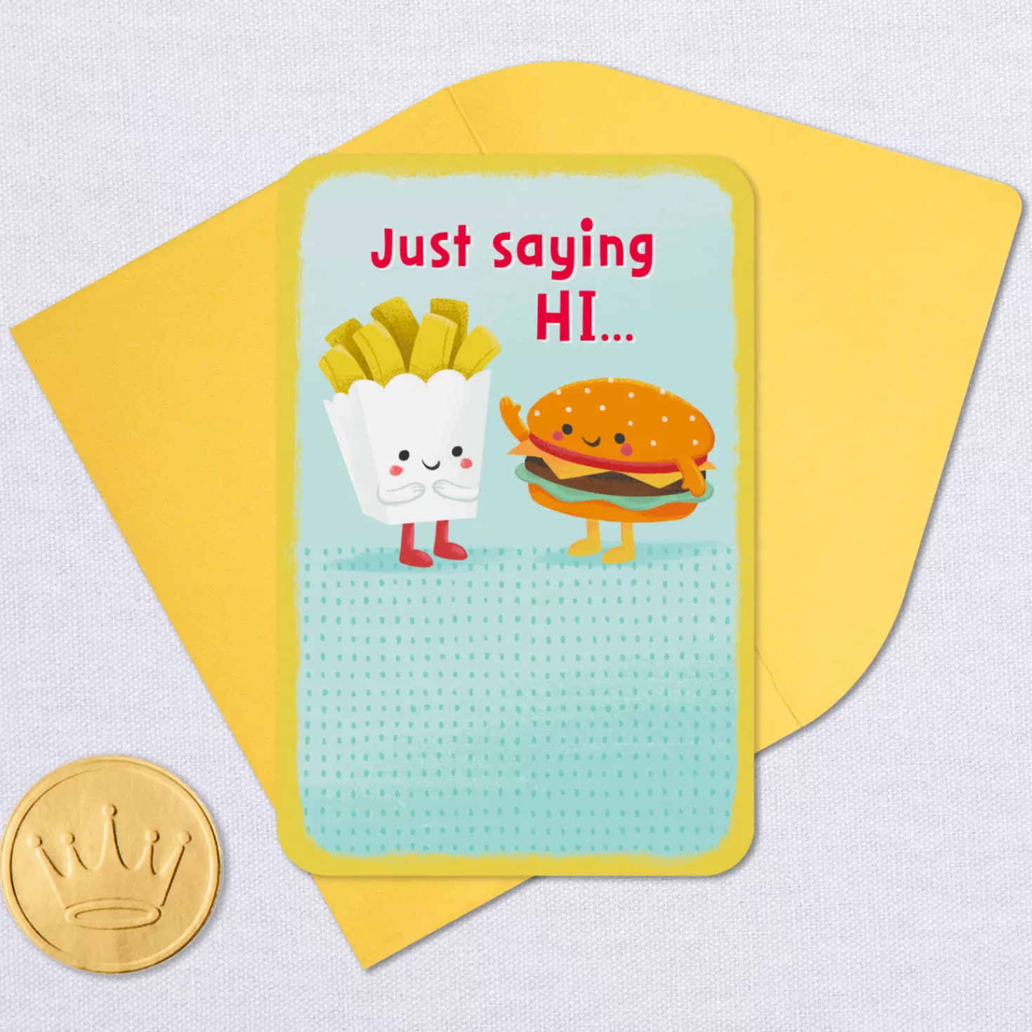 Flash Sale 3.25" Mini Favorite Small Fry Thinking Of You Card Back To School