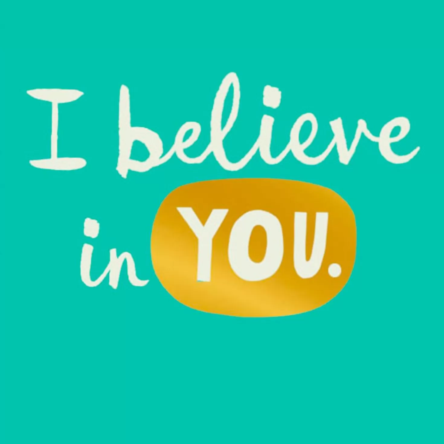 Online 3.25" Mini Kick Butt Today Good Luck Card Encouragement