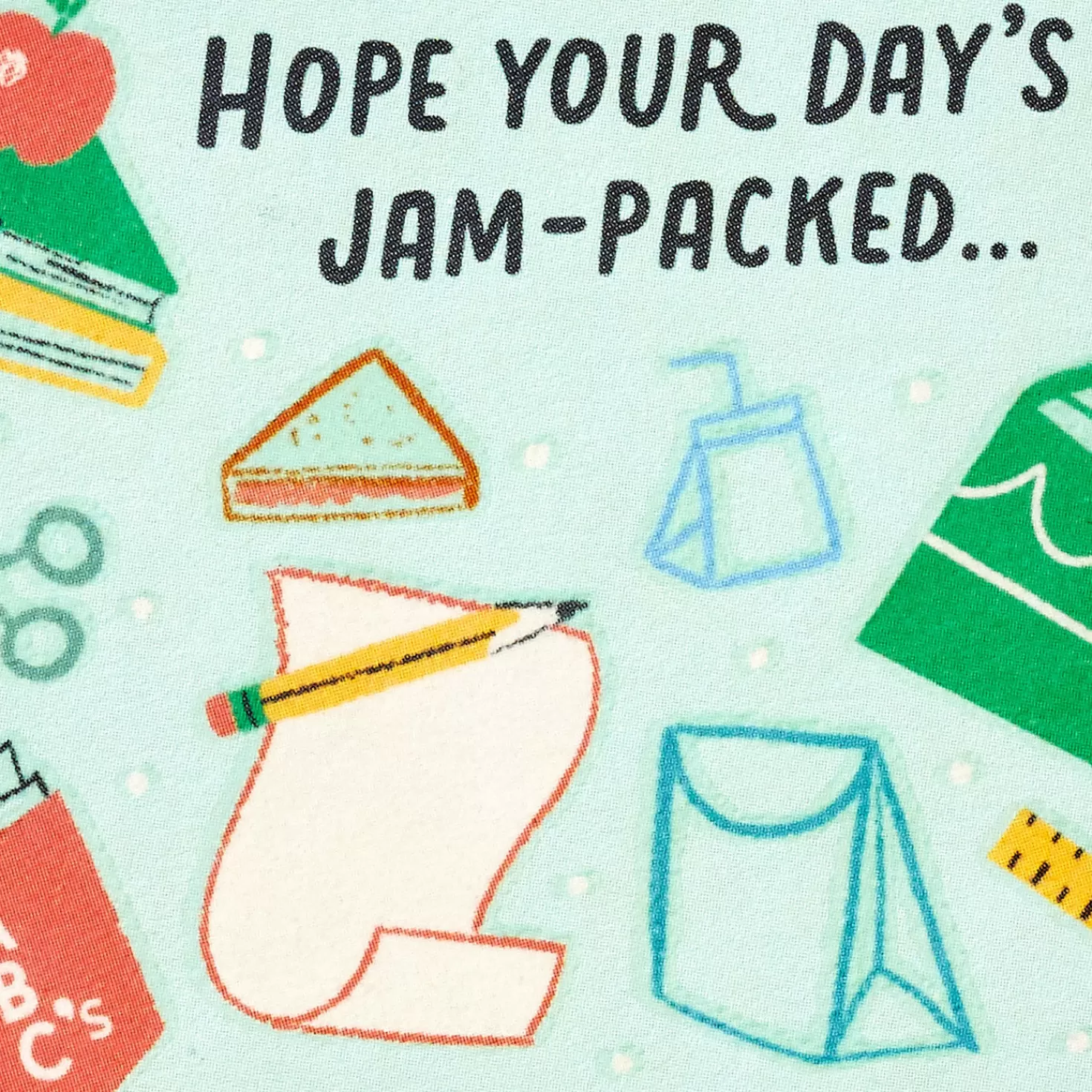 Fashion 3.25" Mini Little World Changers™ Day Packed With Good Stuff Card Back To School