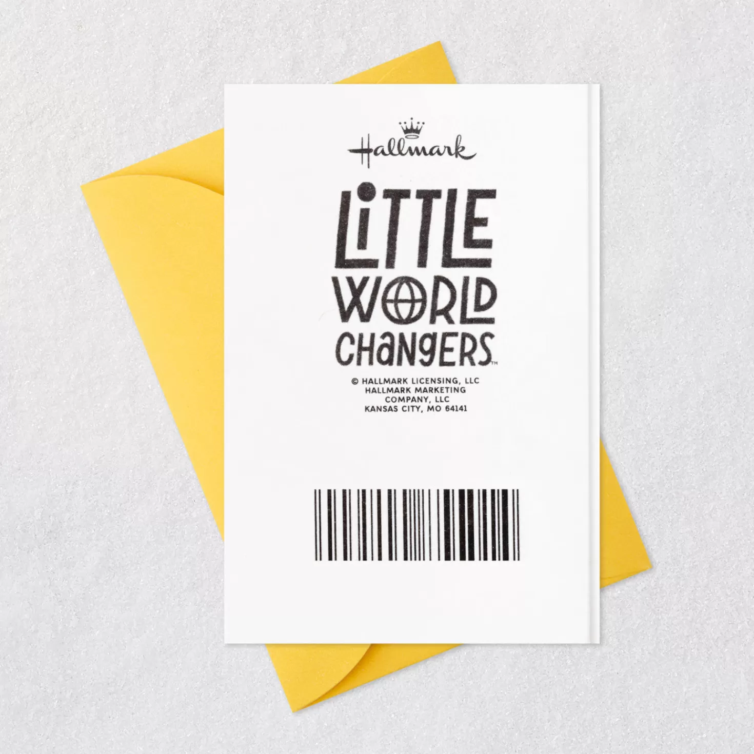 Fashion 3.25" Mini Little World Changers™ Day Packed With Good Stuff Card Back To School