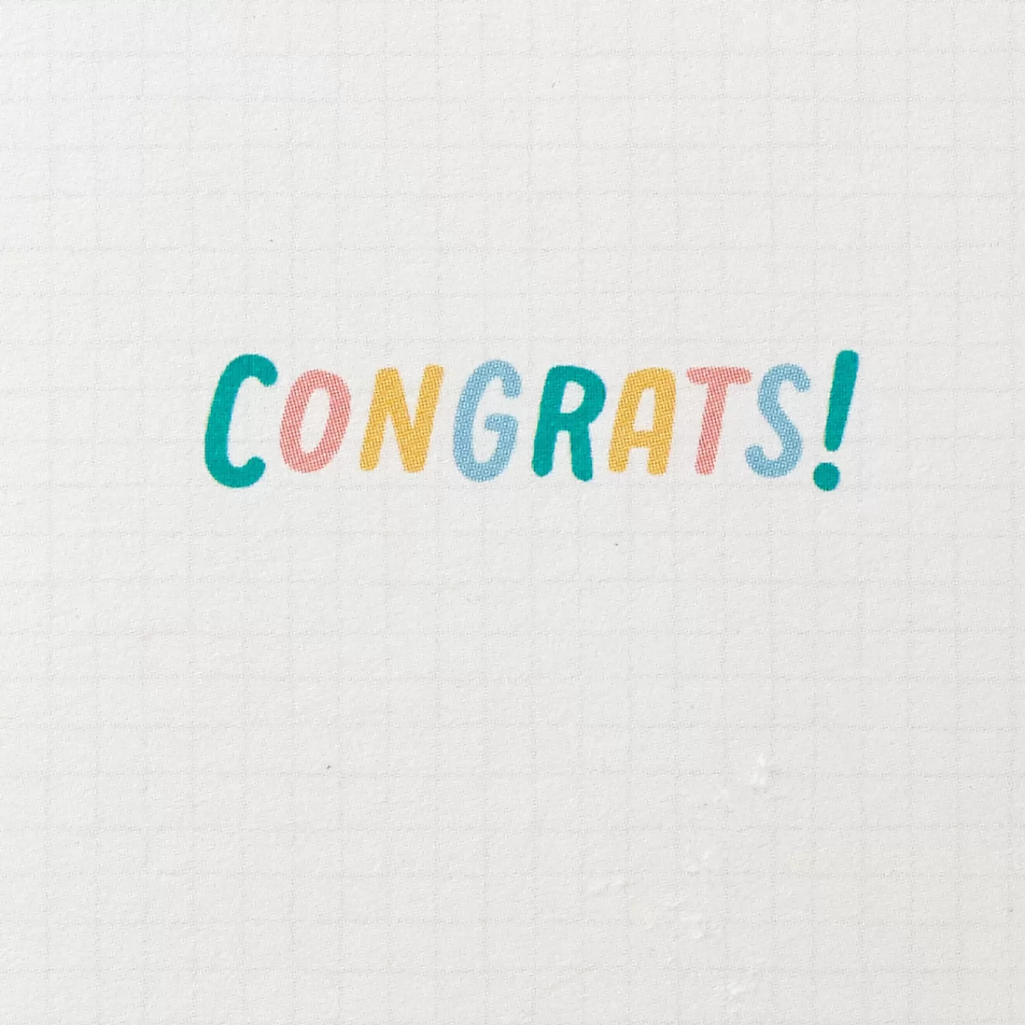 Best Sale 3.25" Mini Little World Changers™ You Did It Congratulations Card Congratulations