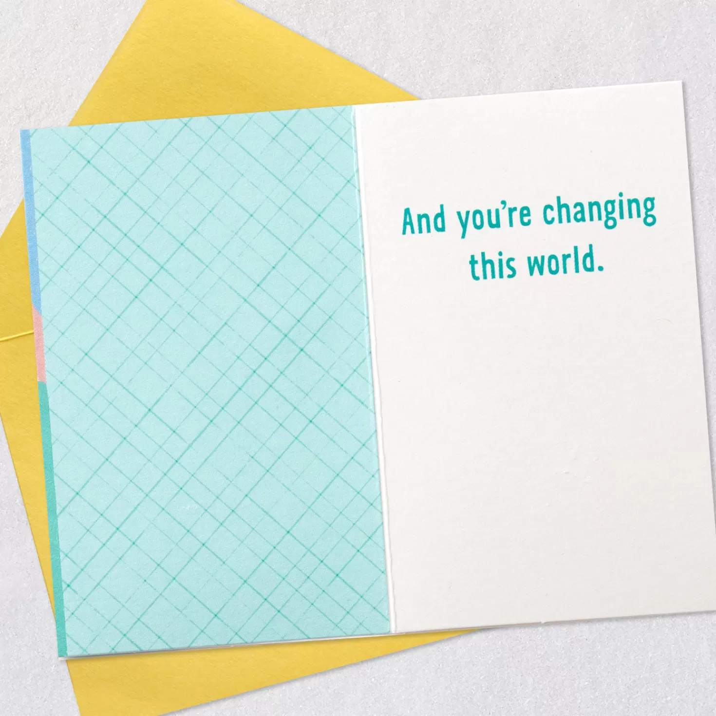 Sale 3.25" Mini Little World Changers™ You'Re Changing The World Card Encouragement