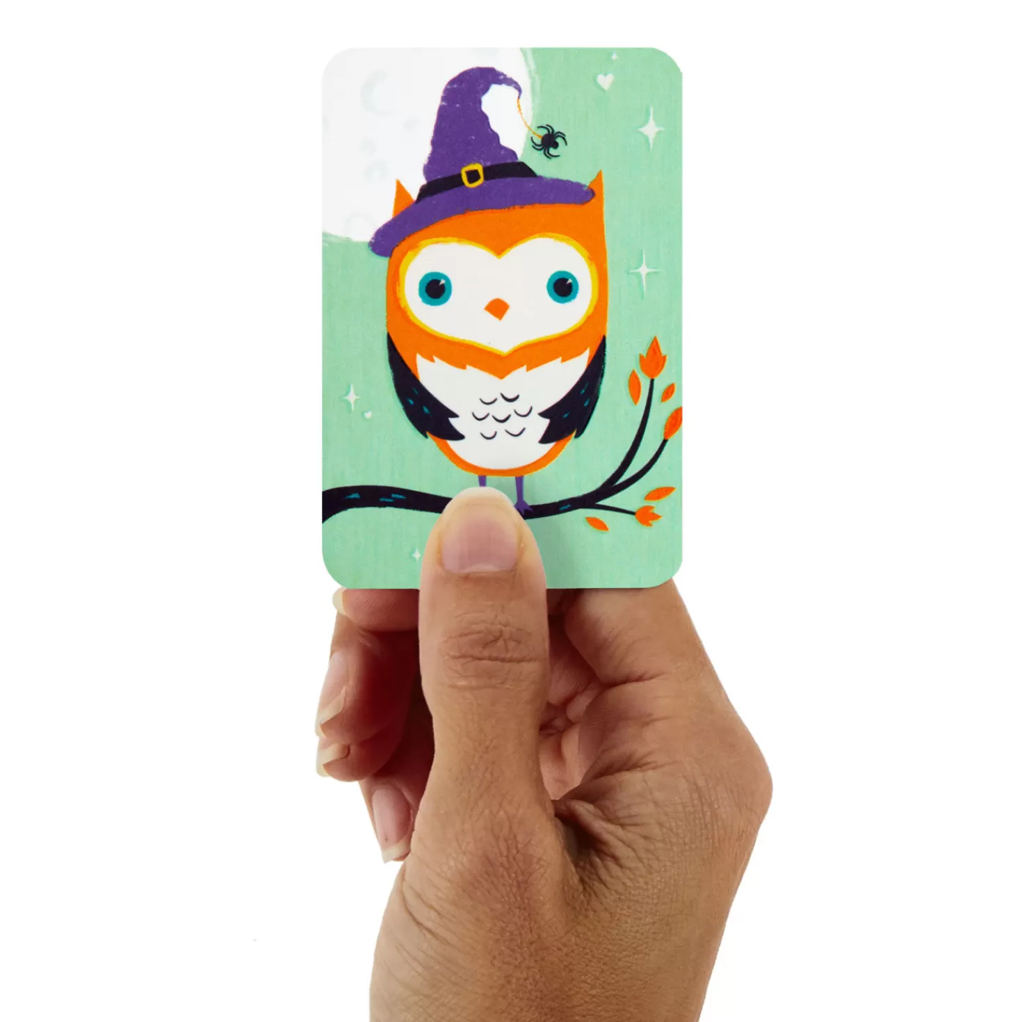 Halloween (10/31)>Hallmark 3.25" Mini Love Ya Owl-Ways Halloween Card