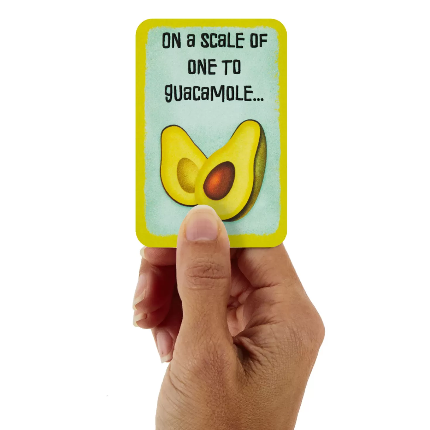Store 3.25" Mini You Guac! Card Encouragement