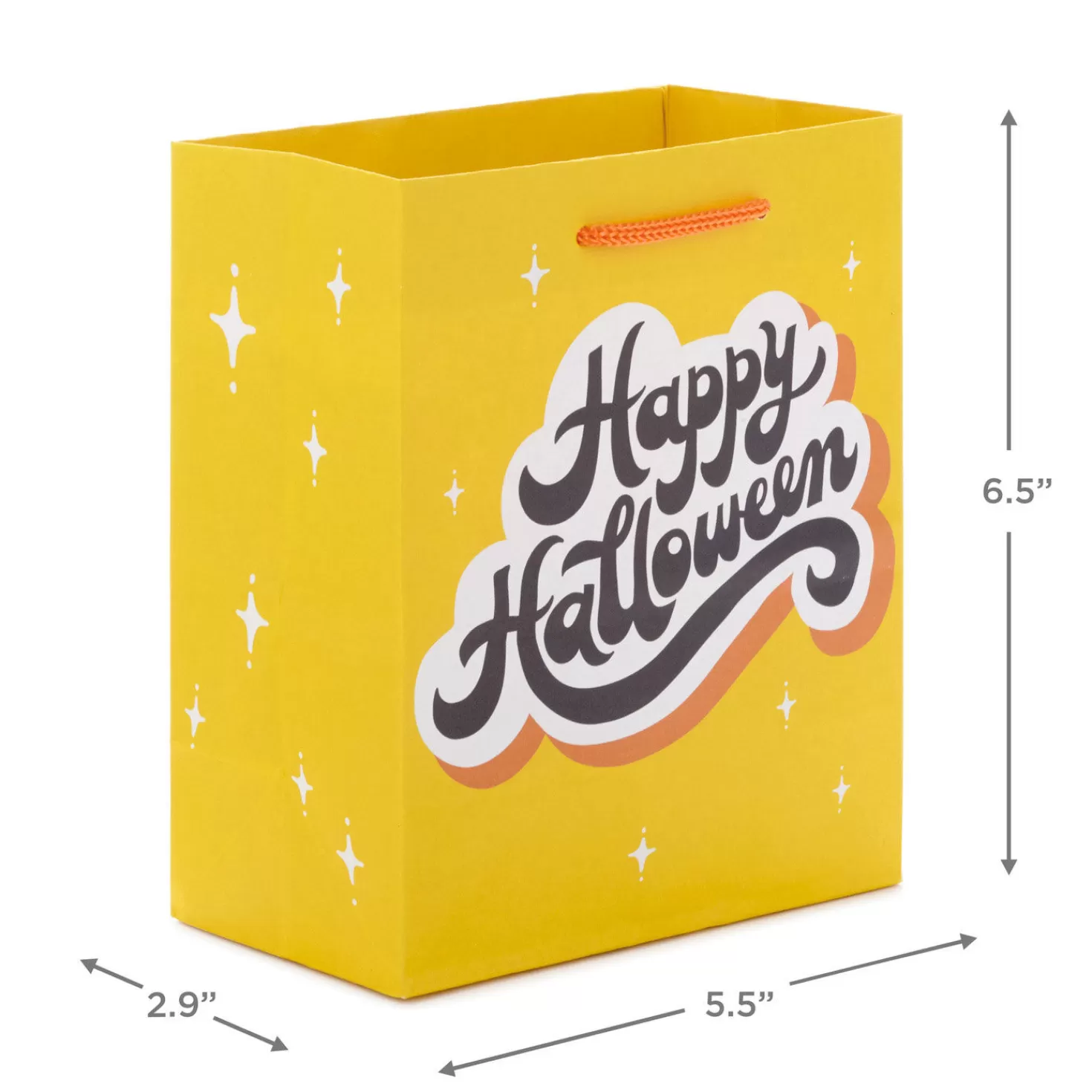 Halloween (10/31)>Hallmark 6.5" Assorted 8-Pack Happy Halloween Small Gift Bags