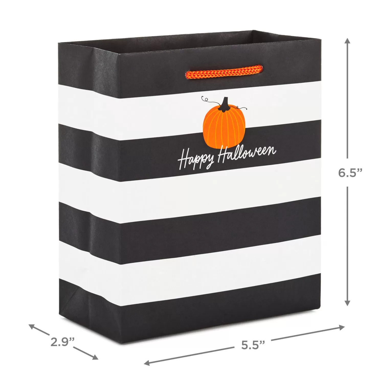 Halloween (10/31)>Hallmark 6.5" Assorted 8-Pack Stylish Halloween Small Gift Bags