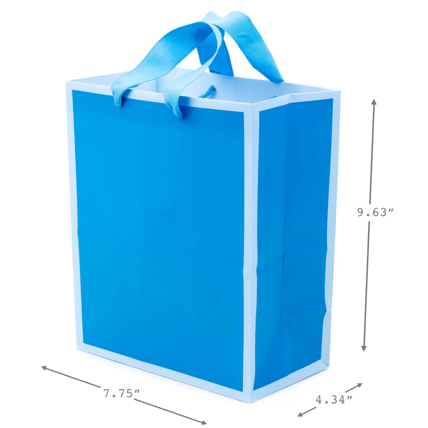 Birthday>Hallmark 9.6" Assorted Bright Colors 4-Pack Gift Bags