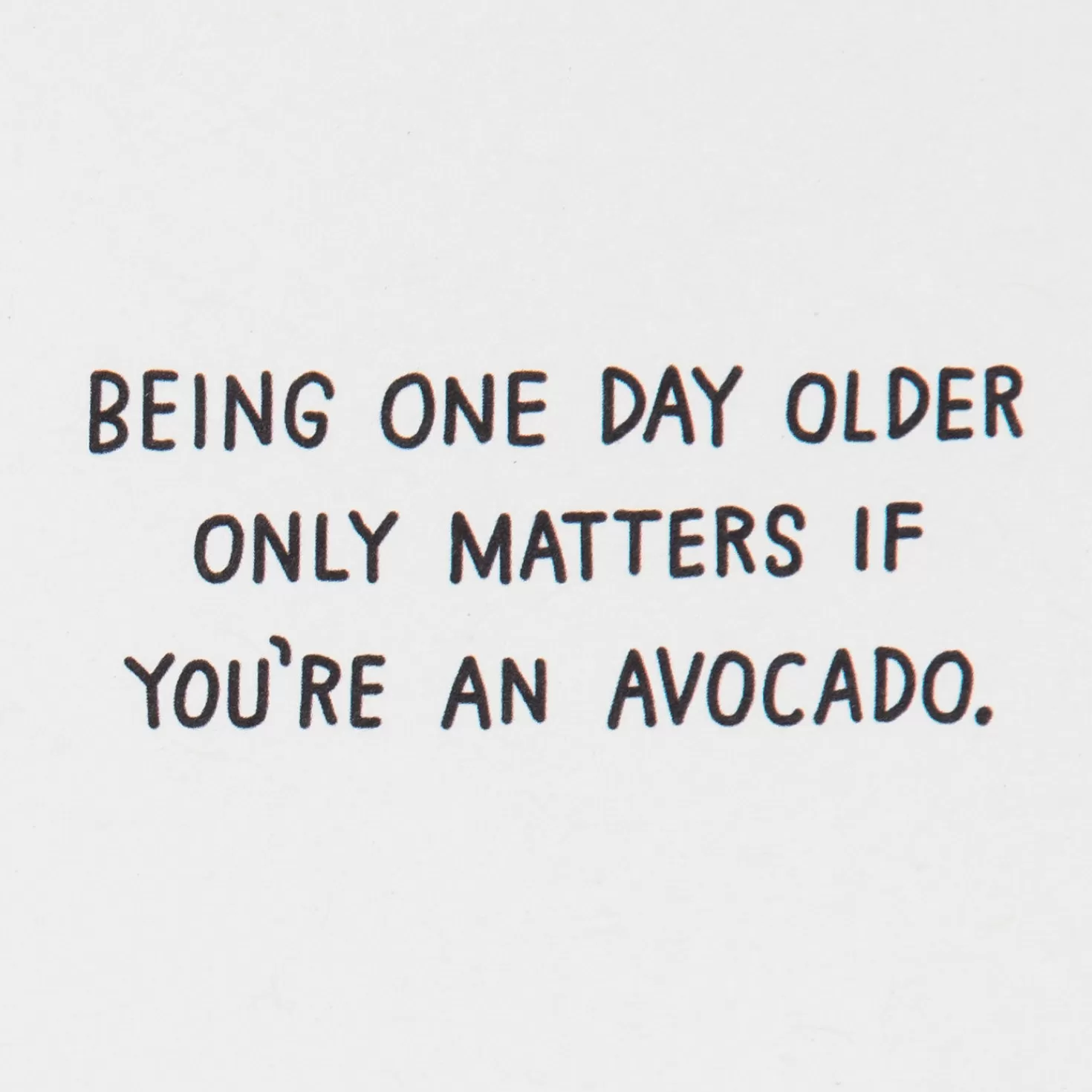 Birthday>Hallmark A Brief Guide To Avocados Funny Birthday Card