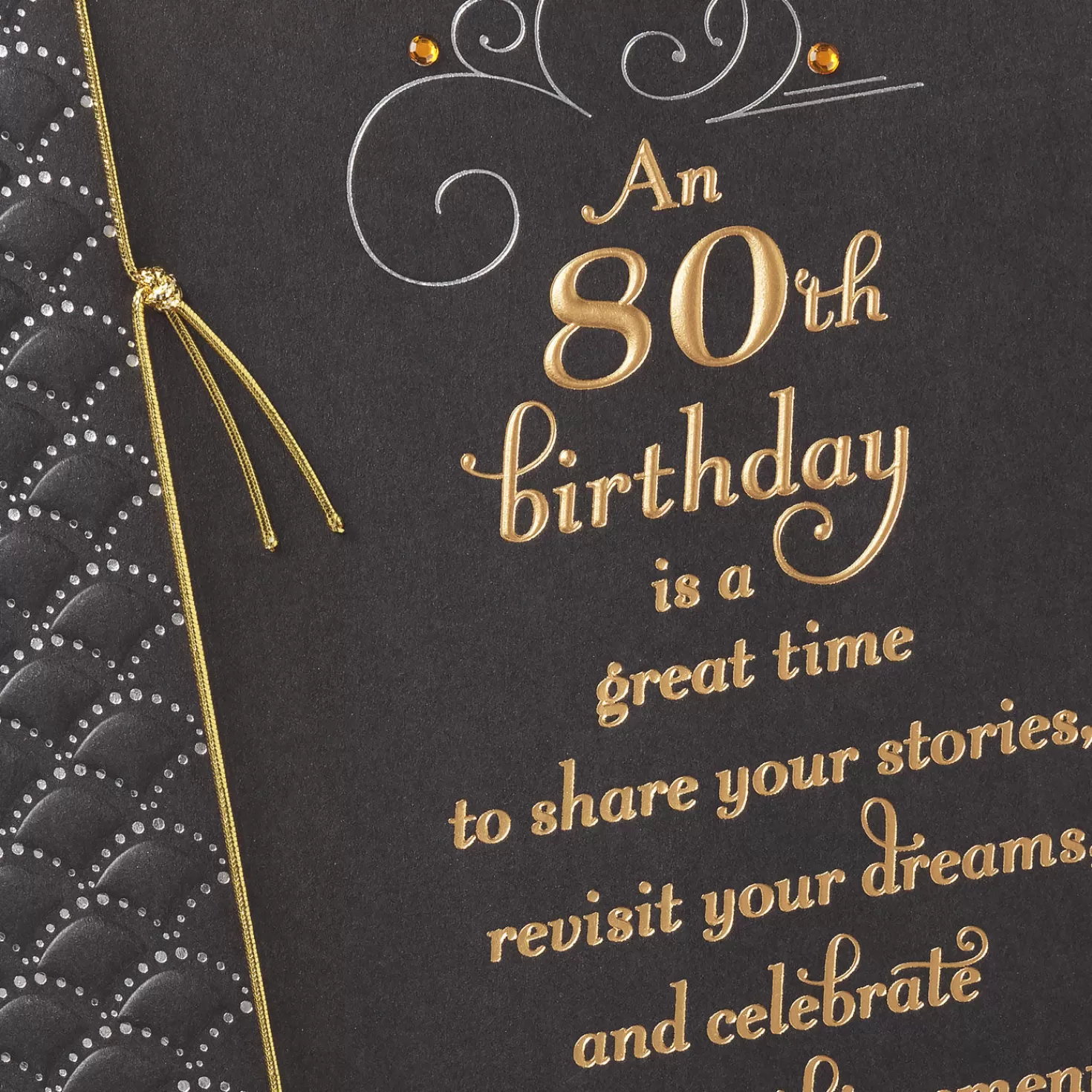 Birthday>Hallmark A Chance To Honor You Today 80Th Birthday Card