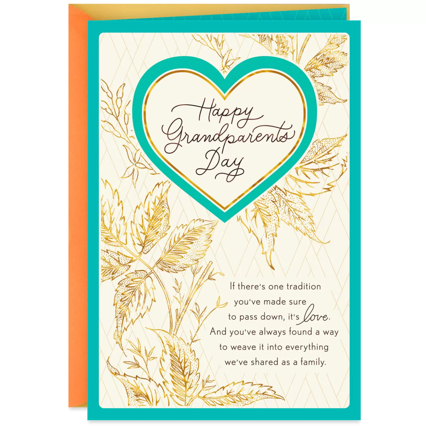 Grandparents Day (9/10)>Hallmark A Family Tradition Of Love Grandparents Day Card