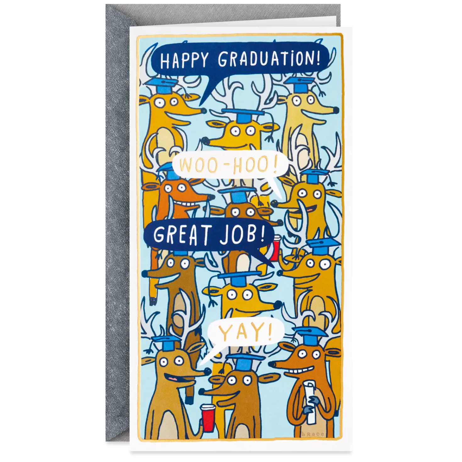 New A Few Bucks Funny Money Holder Graduation Card Graduation