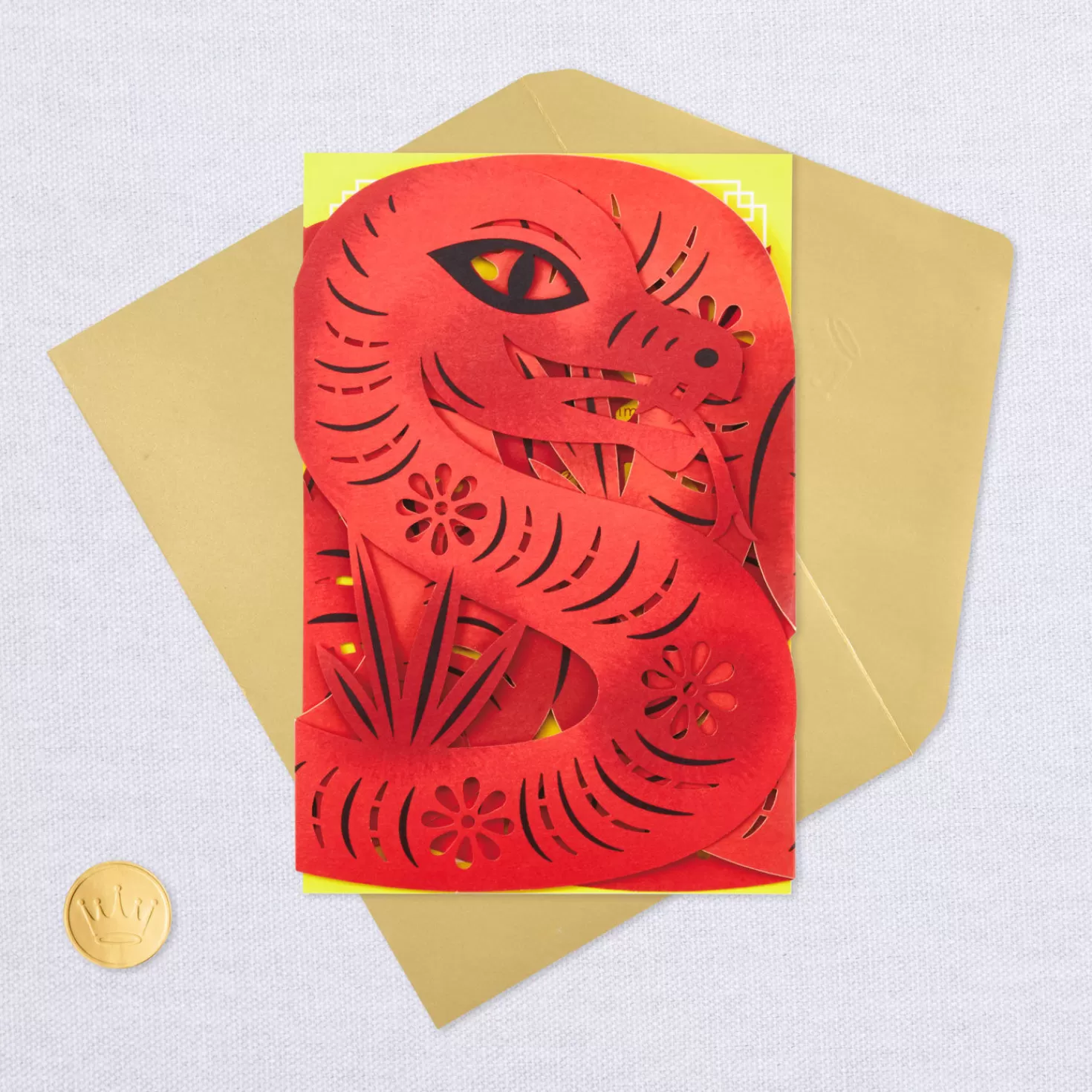 Birthday>Hallmark A Good Time To Celebrate Year Of The Snake Birthday Card