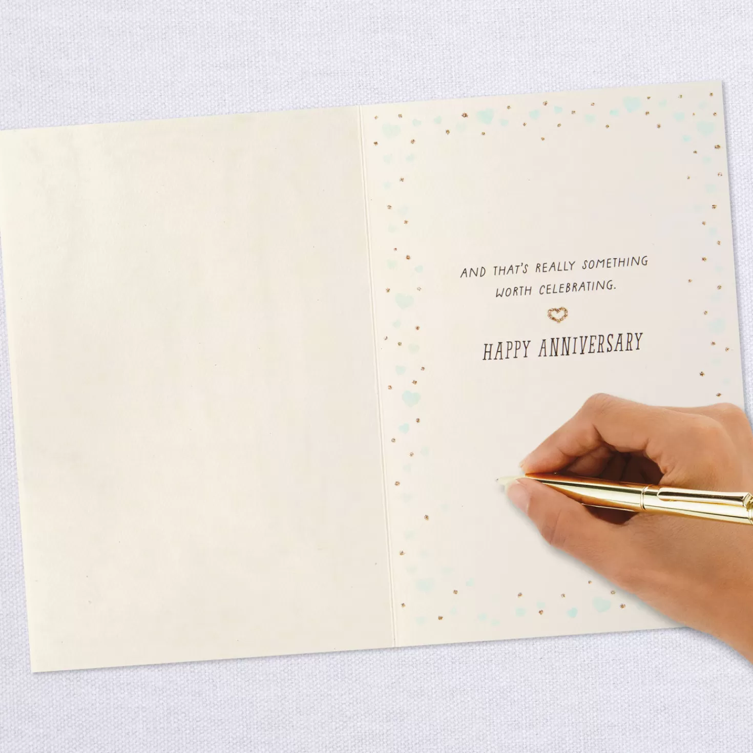 Anniversary>Hallmark A Hand To Hold, A Friend To Love Anniversary Card