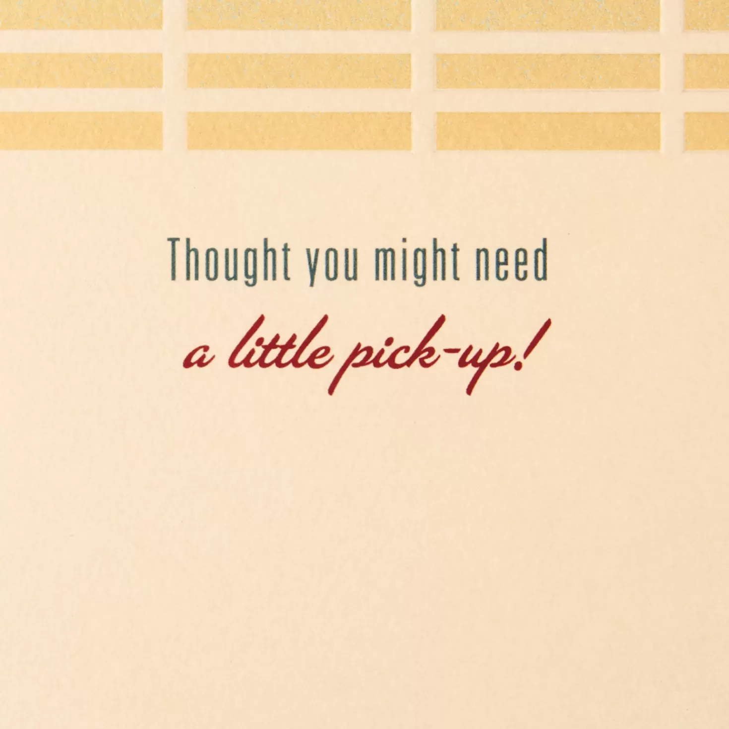 Flash Sale A Little Pick-Up Red Truck With Dog Encouragement Card Encouragement