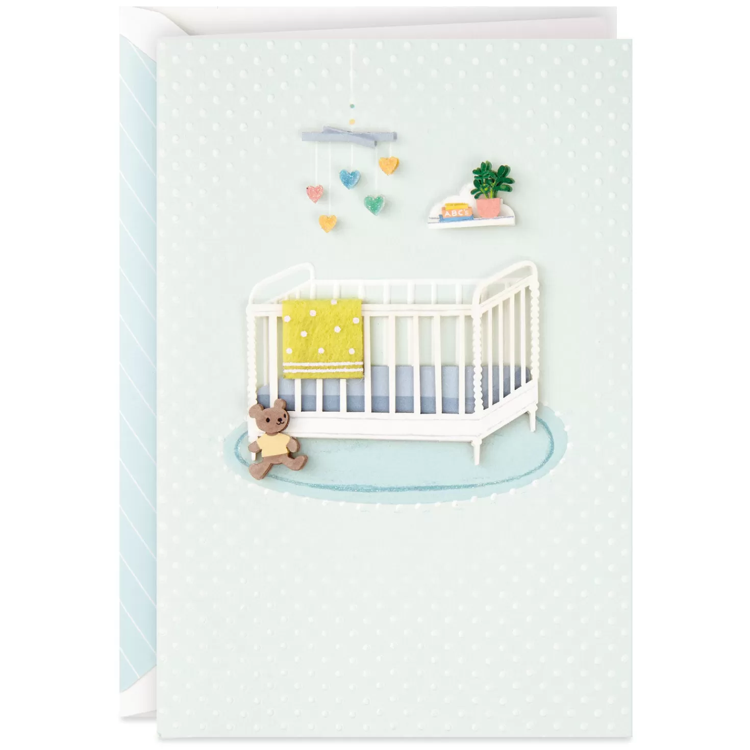 Baby>Hallmark A Miracle Worth The Wait New Baby Card
