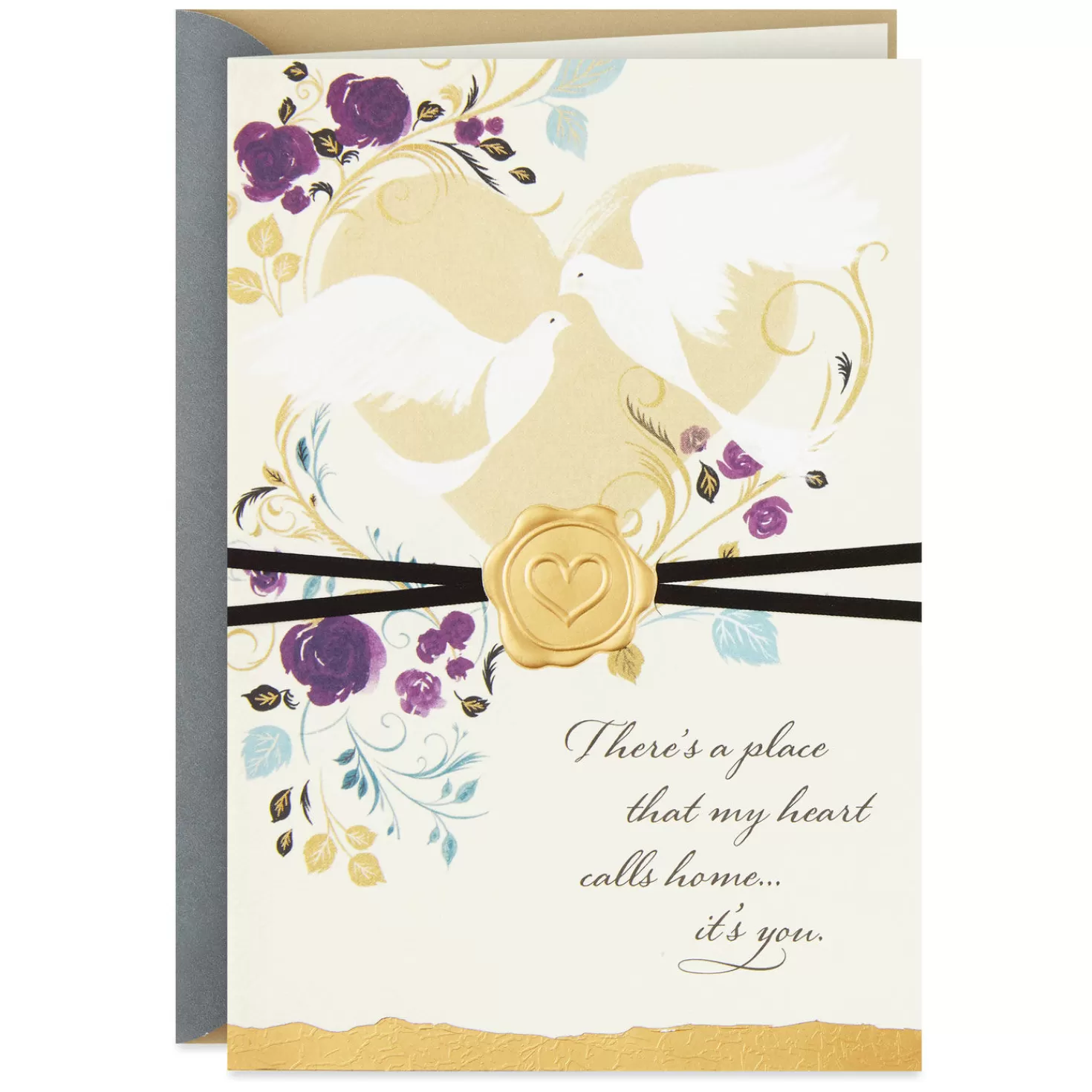 Anniversary>Hallmark A Place In My Heart Anniversary Card For Her