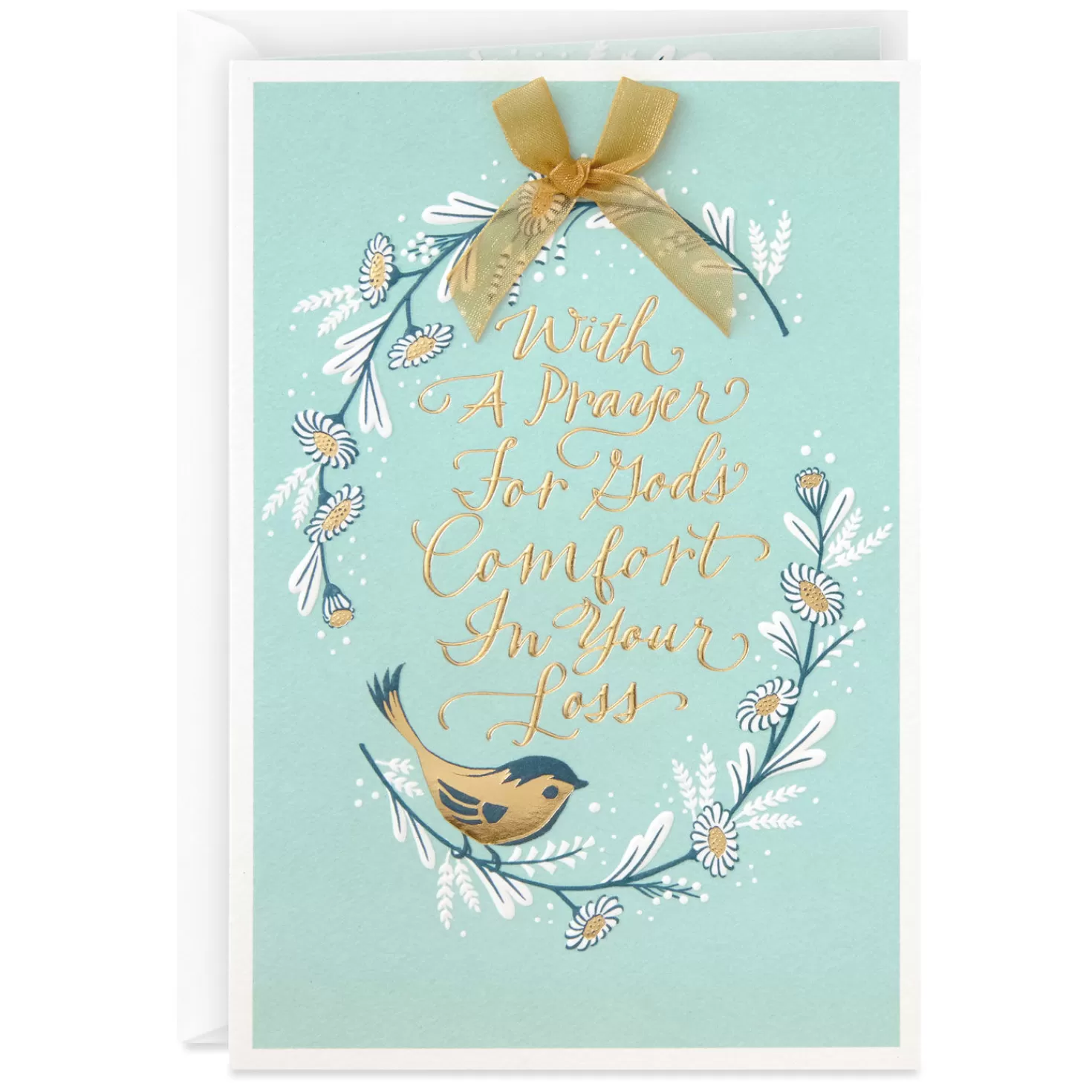 Cheap A Prayer For God's Comfort Religious Sympathy Card Sympathy