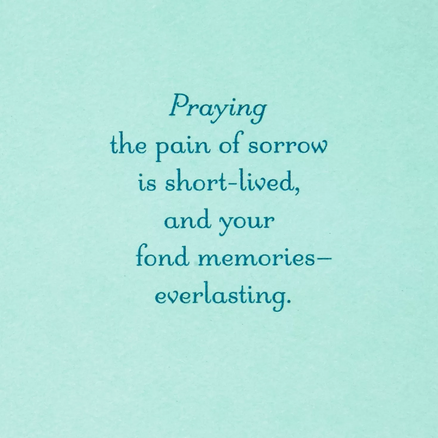 Cheap A Prayer For God's Comfort Religious Sympathy Card Sympathy
