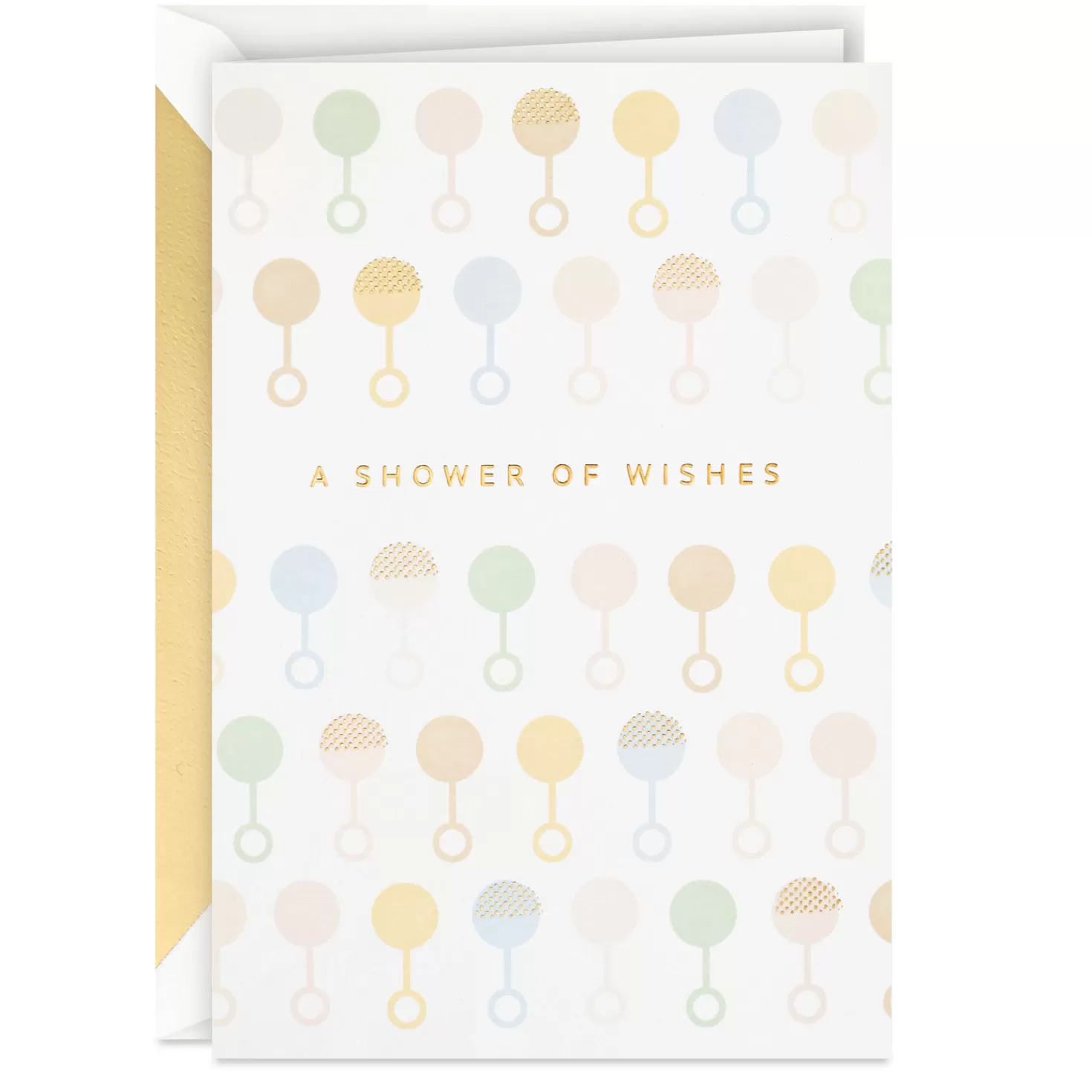 Baby>Hallmark A Shower Of Wishes Baby Shower Card