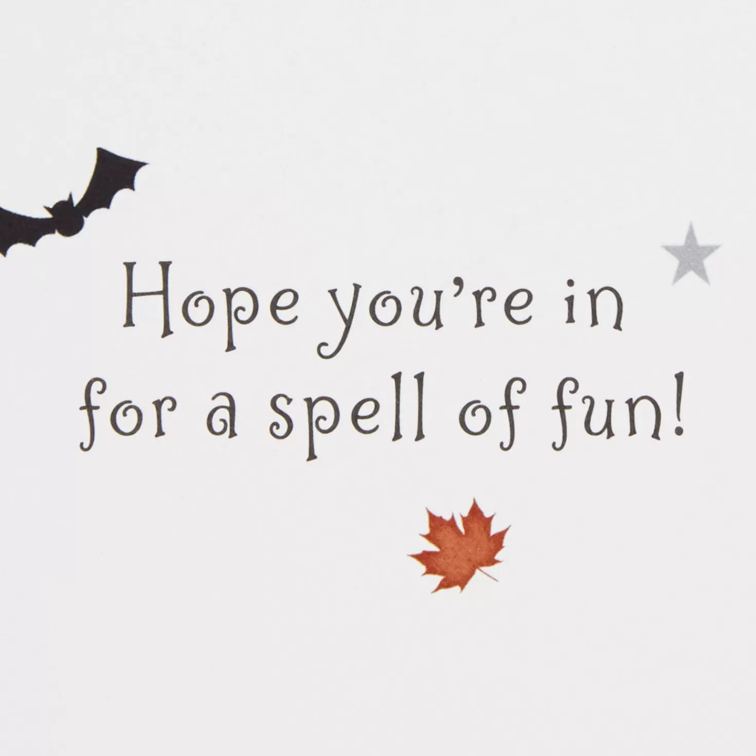 Halloween (10/31)>Hallmark A Spell Of Fun Happy Halloween Card