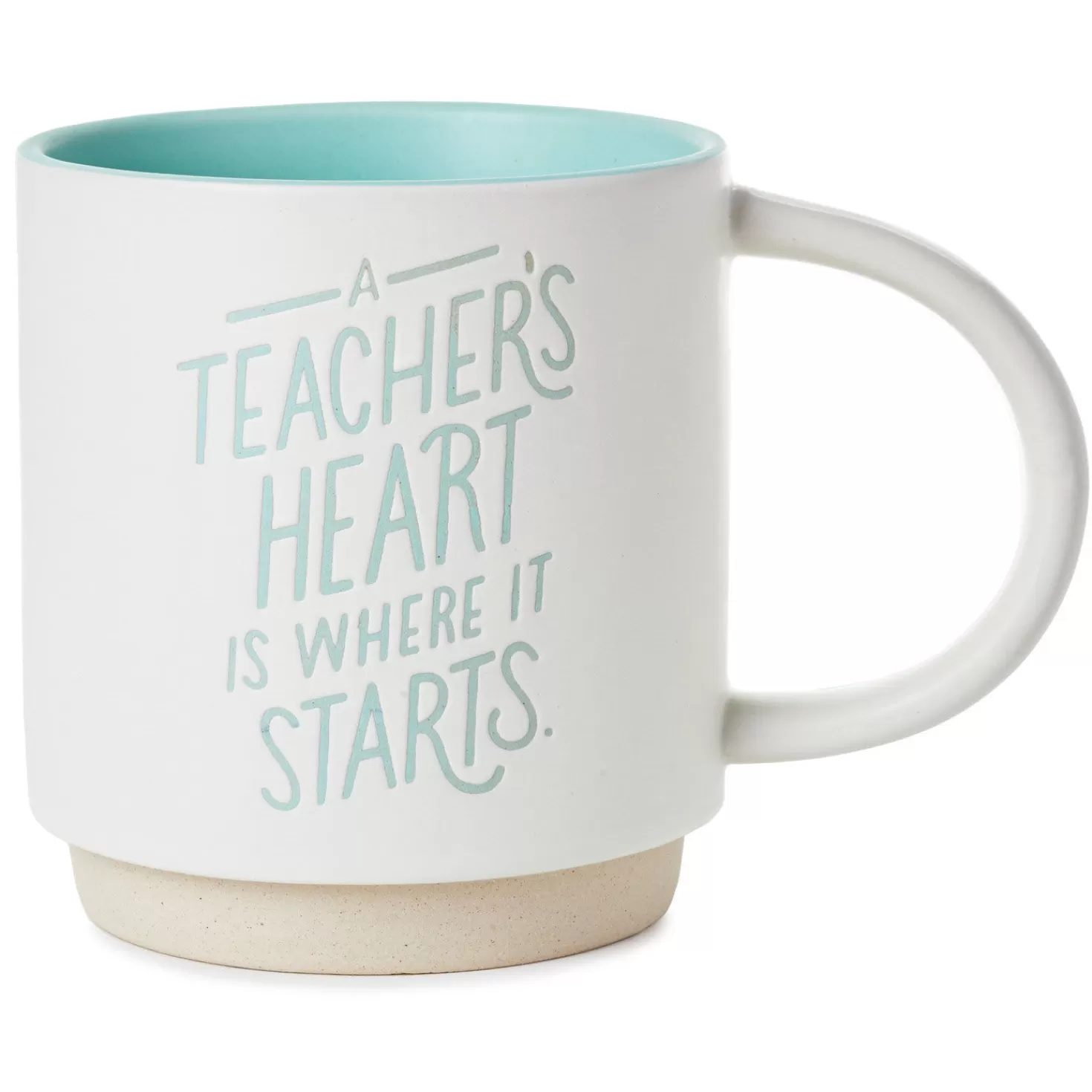 Fashion A Teacher's Heart Mug, 16 Oz. Teacher Appreciation
