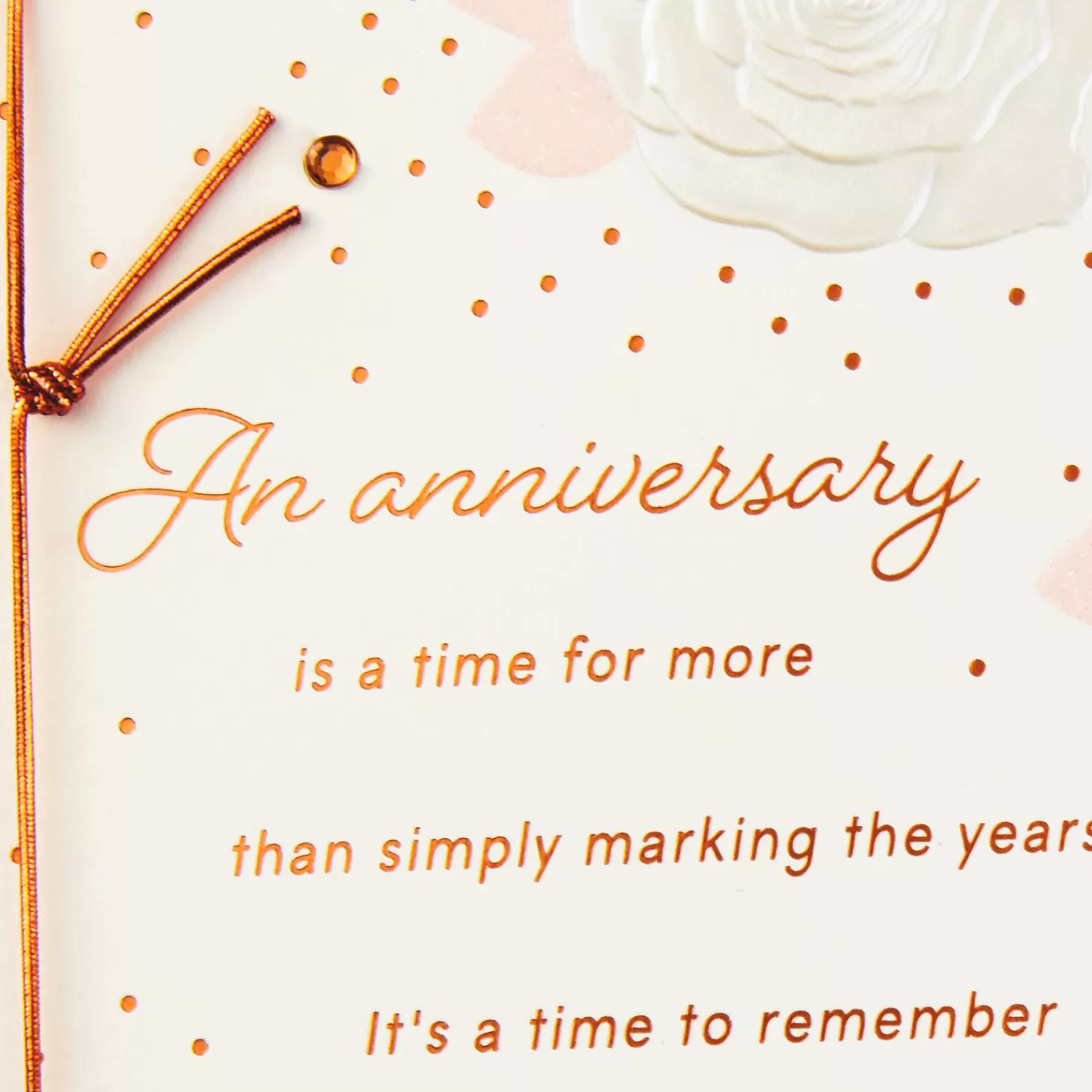 Anniversary>Hallmark A Time For Celebrating Your Life Together Anniversary Card