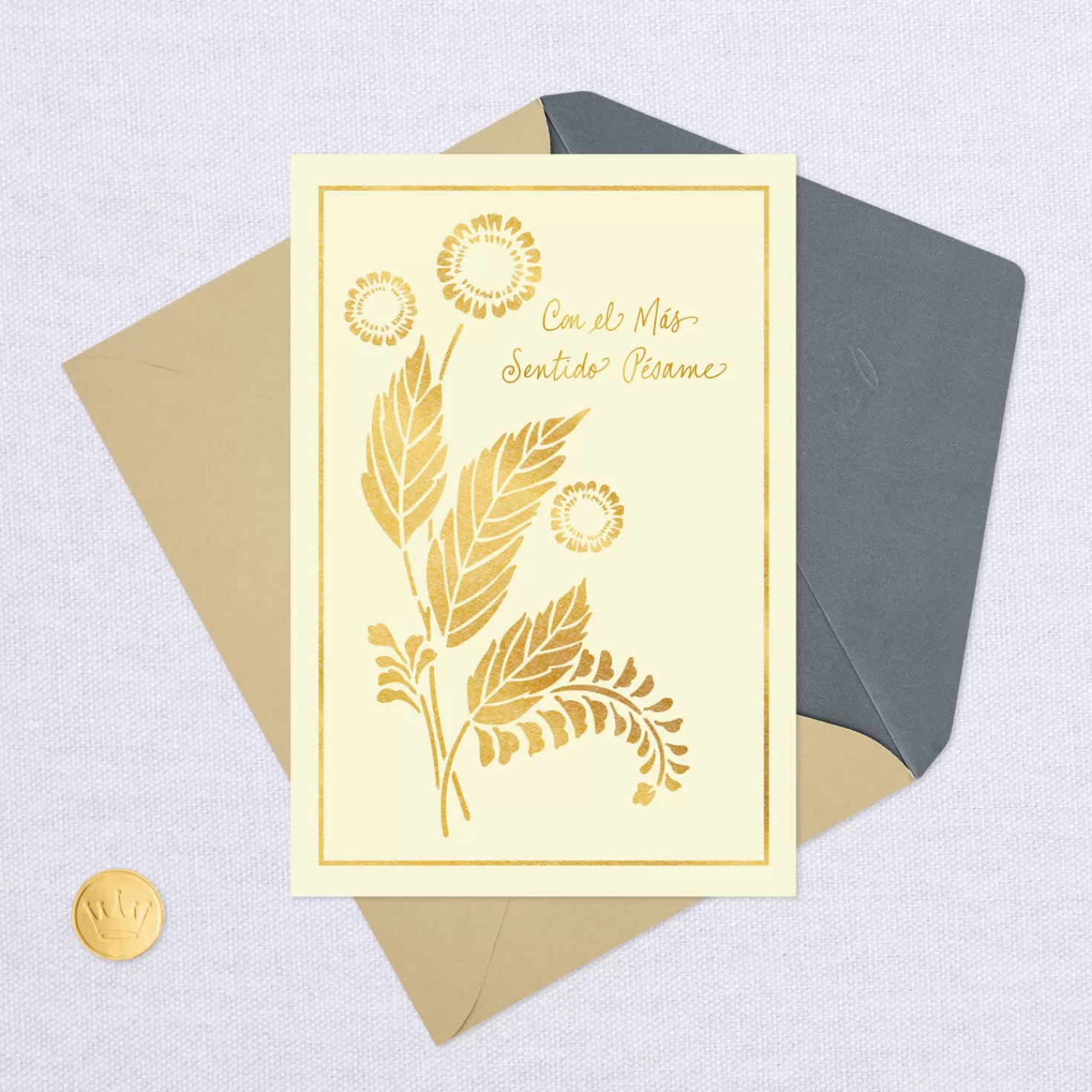 Best Sale A Wish For Peace And Comfort Spanish-Language Sympathy Card Sympathy