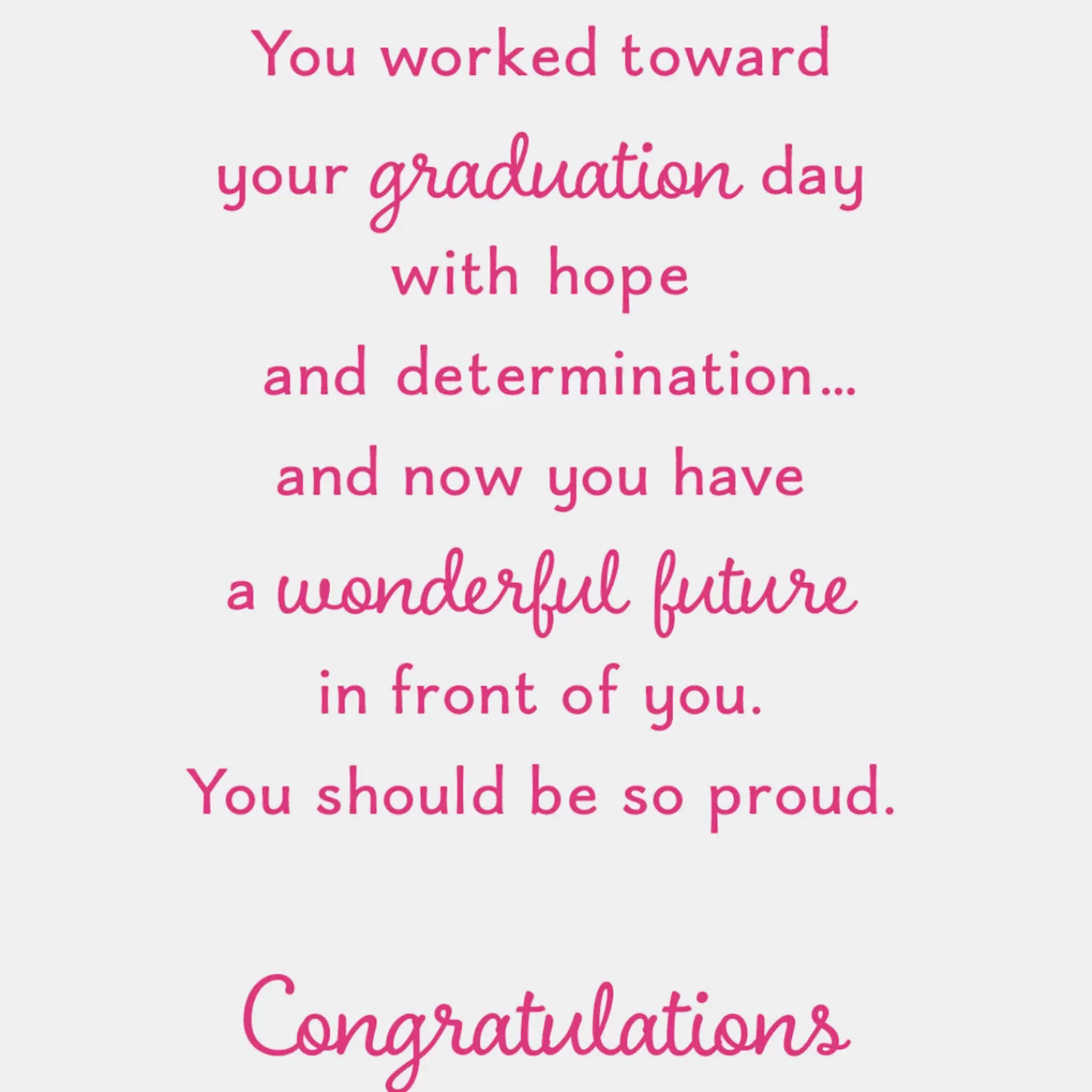 Sale A Wonderful Future Graduation Card For Her Graduation