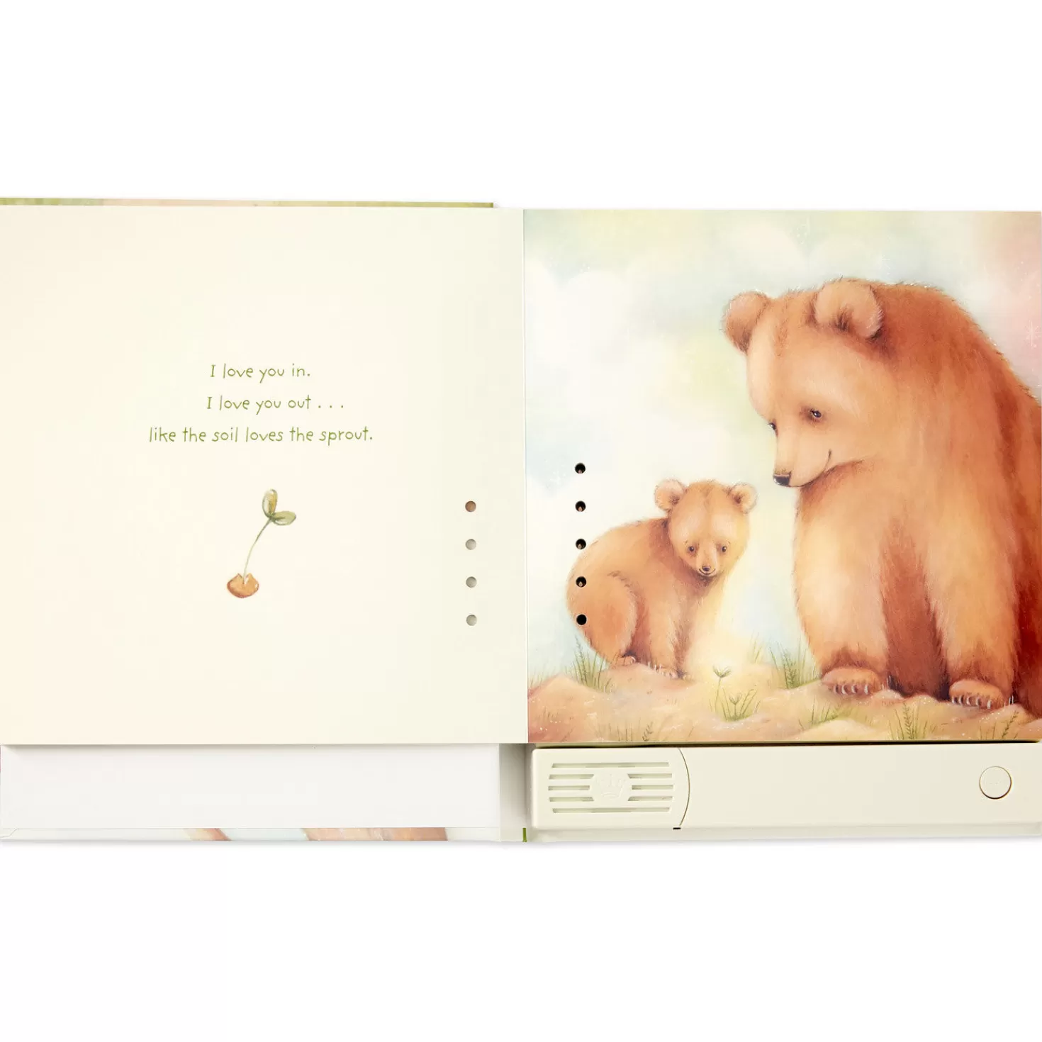 Baby>Hallmark All The Places I Love You Recordable Storybook With Music