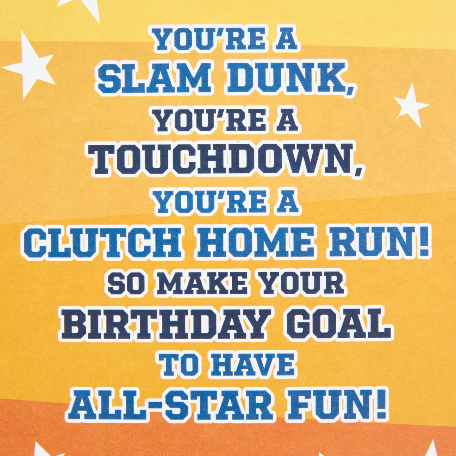 Birthday>Hallmark All-Star Sports Birthday Card With Mini Joke Cards