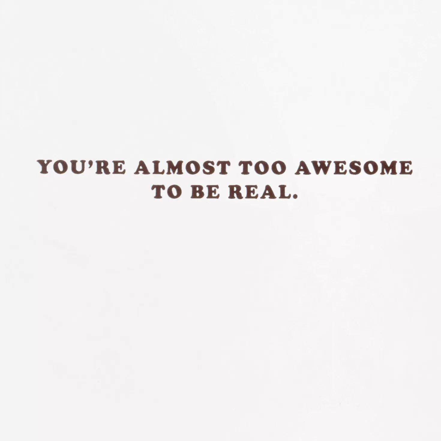 Fashion Almost Too Awesome Flying Tiger Card Encouragement