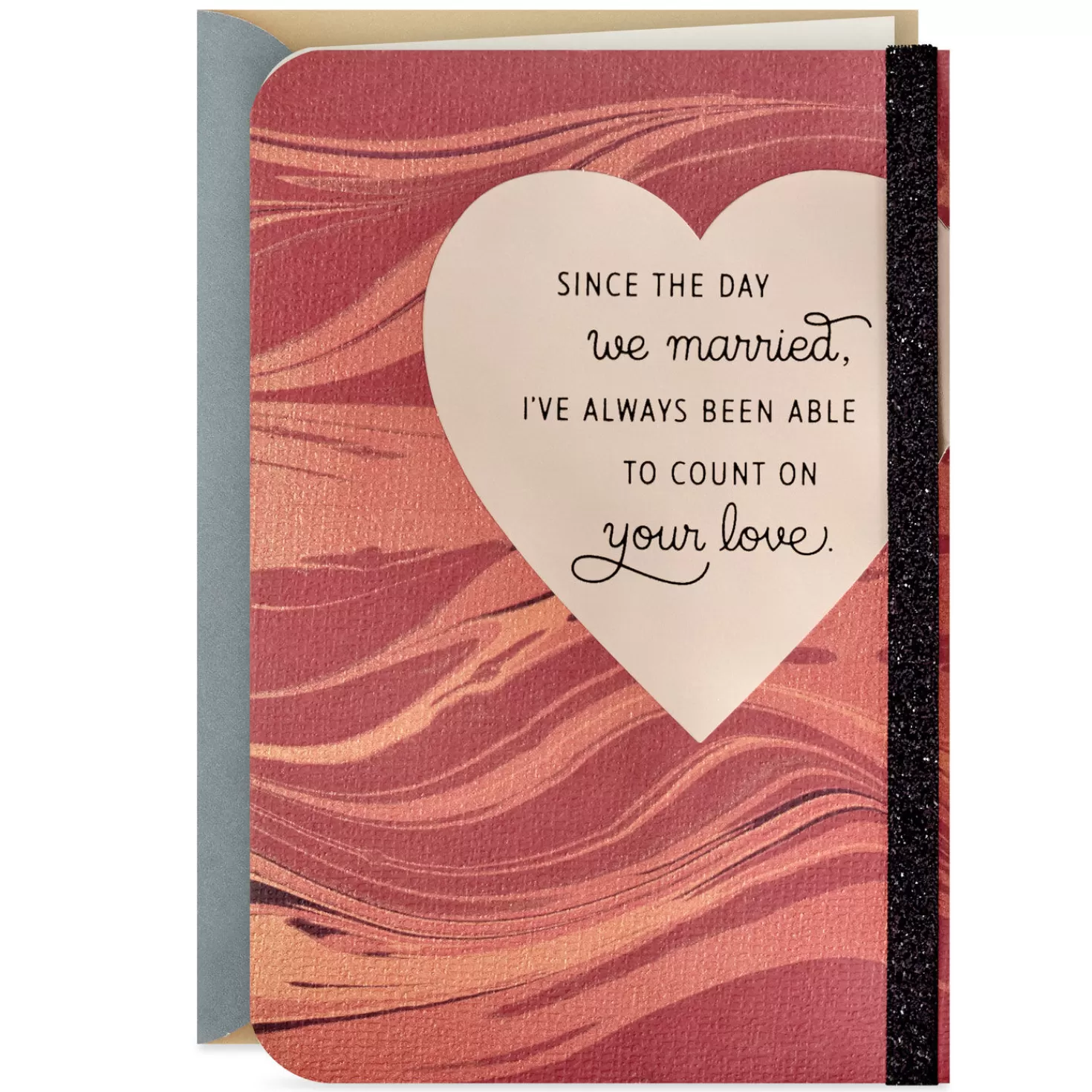 Anniversary>Hallmark Always Able To Count On Your Love Anniversary Card For Spouse
