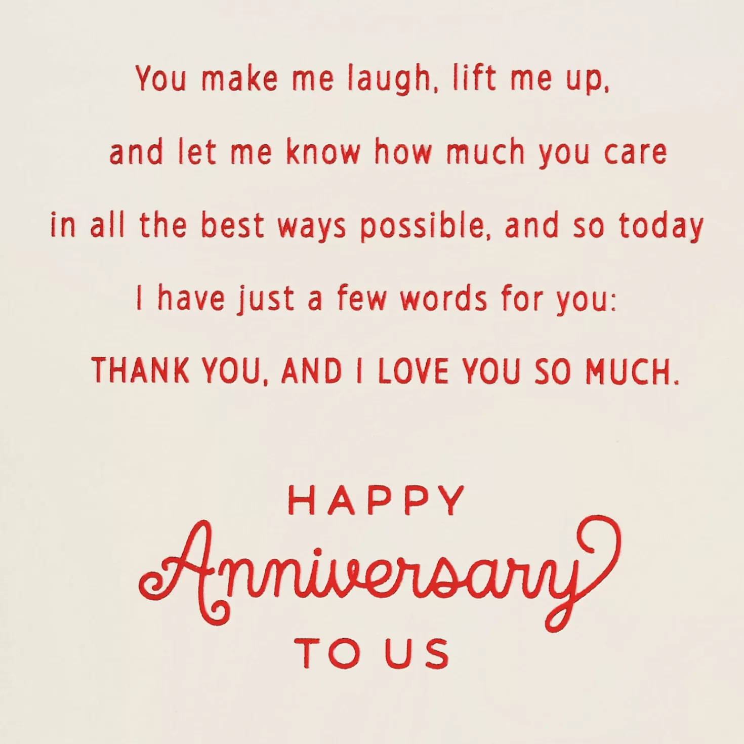 Anniversary>Hallmark Always Able To Count On Your Love Anniversary Card For Spouse
