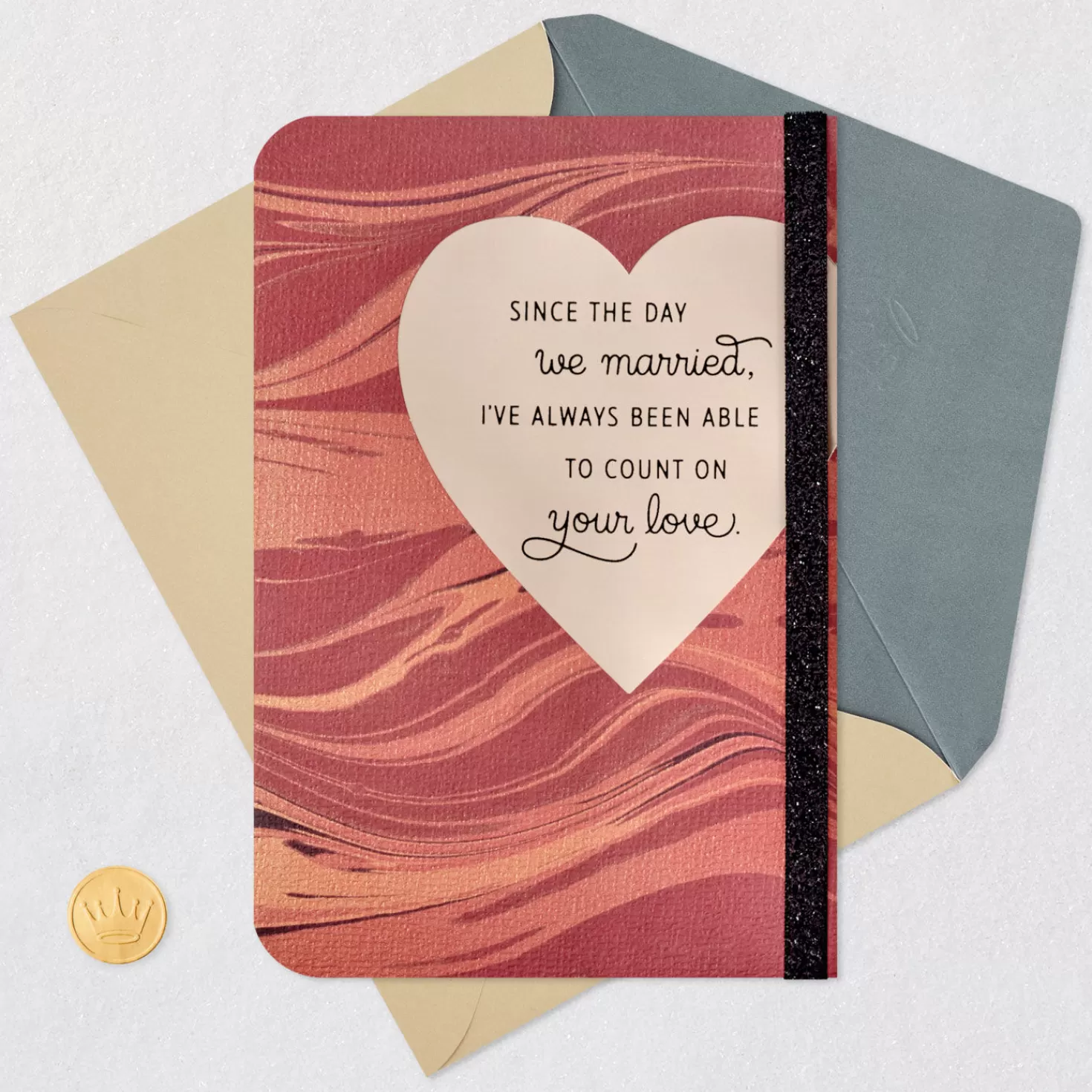 Anniversary>Hallmark Always Able To Count On Your Love Anniversary Card For Spouse