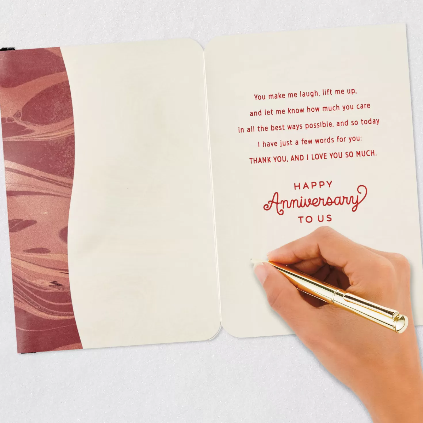 Anniversary>Hallmark Always Able To Count On Your Love Anniversary Card For Spouse