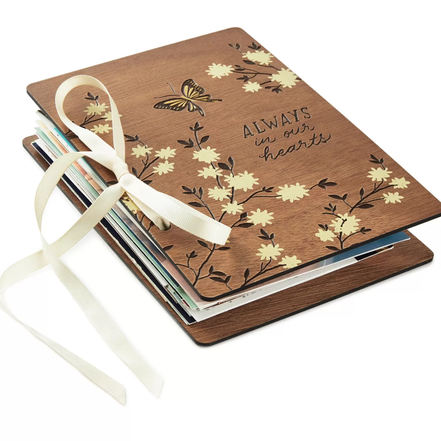 Cheap Always In Our Hearts Memorial Card Keeper Sympathy